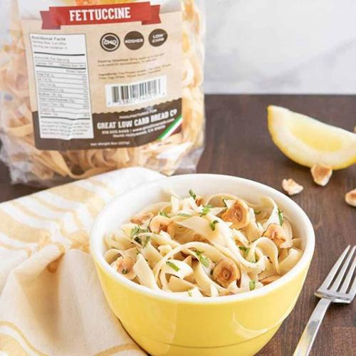 Fettuccine Low Carb Pasta - Keto-Friendly, High in Protein, Made in Italy, 8oz. - Image 2