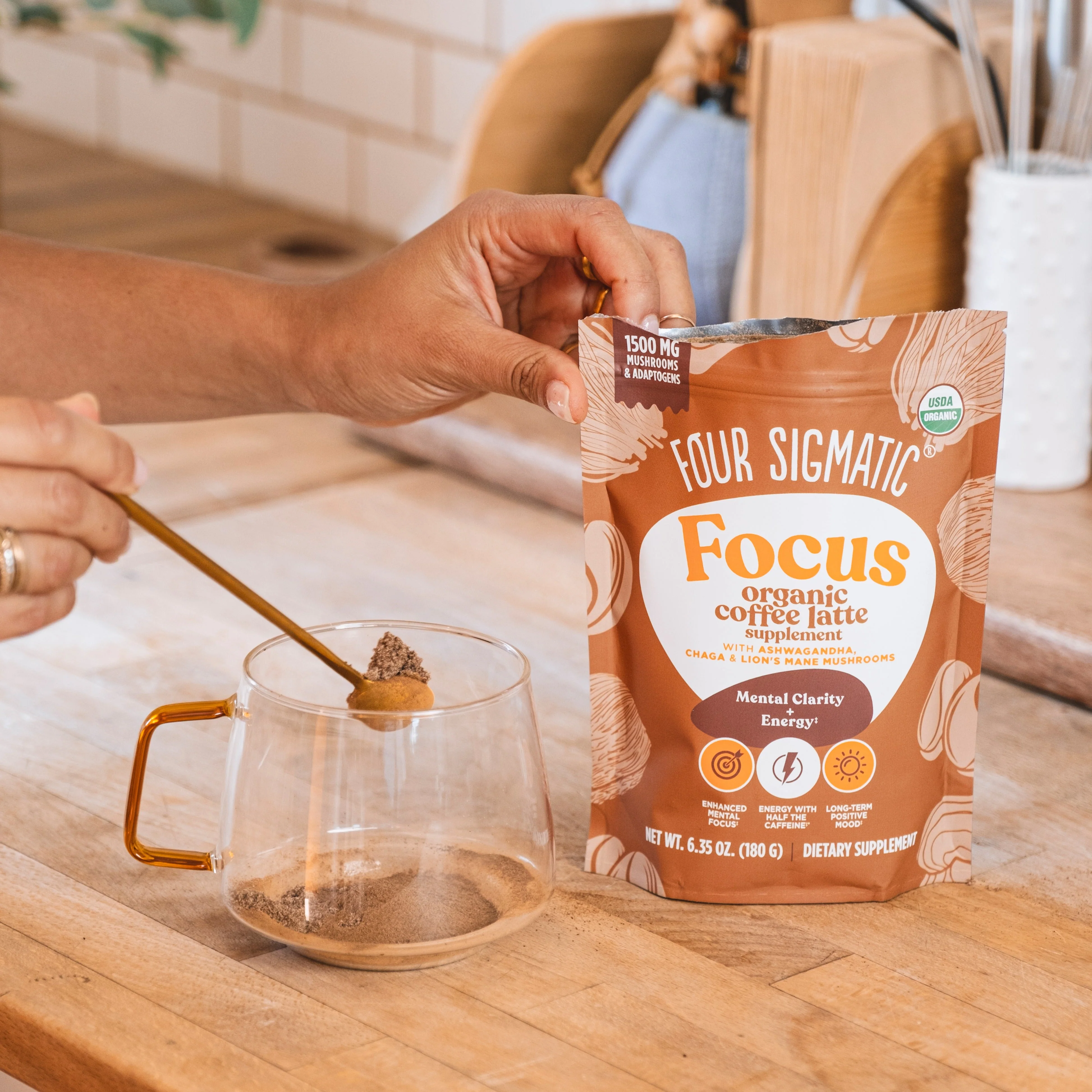 Focus Organic Coffee Latte - Image 7