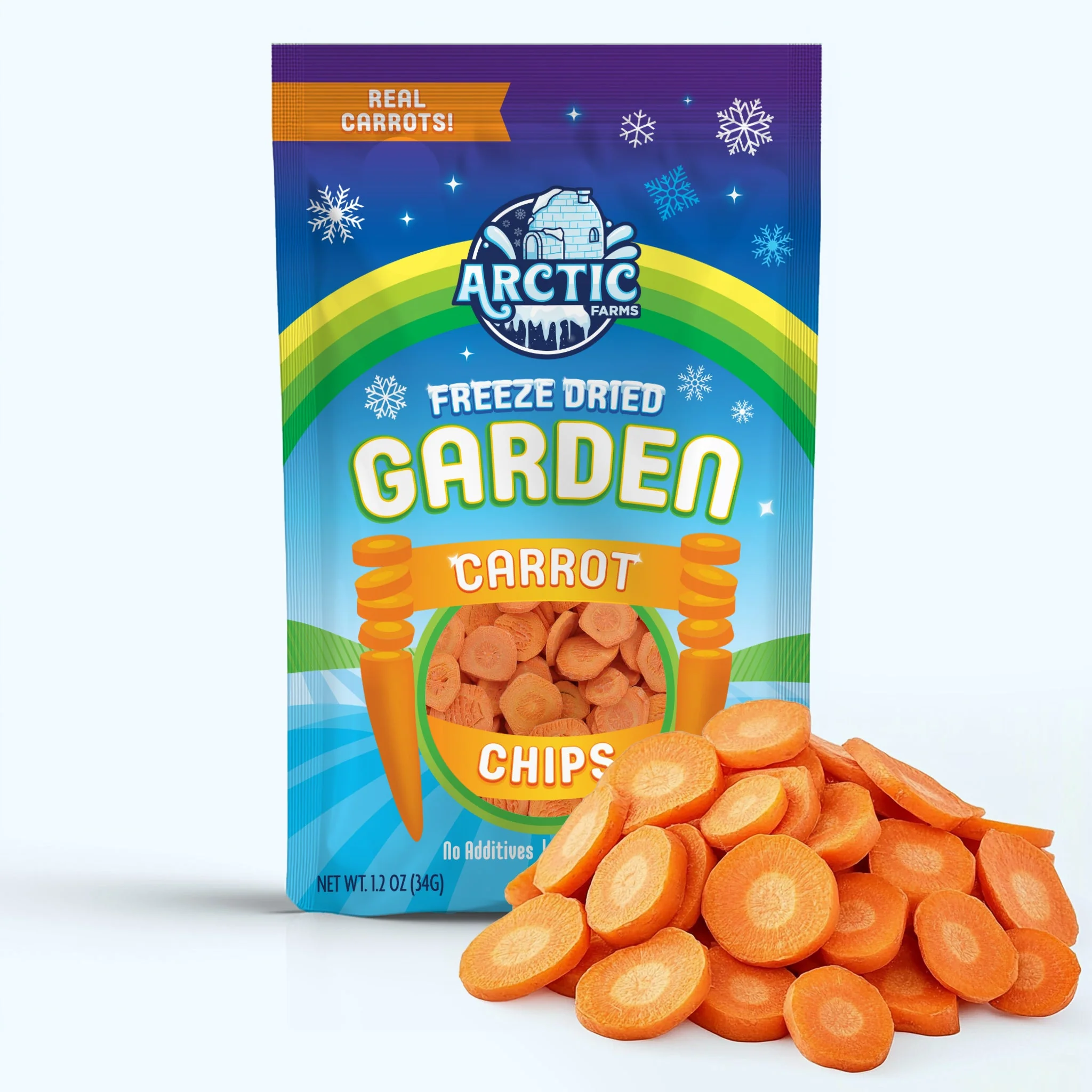 Freeze Dried Carrot Chips - Image 2