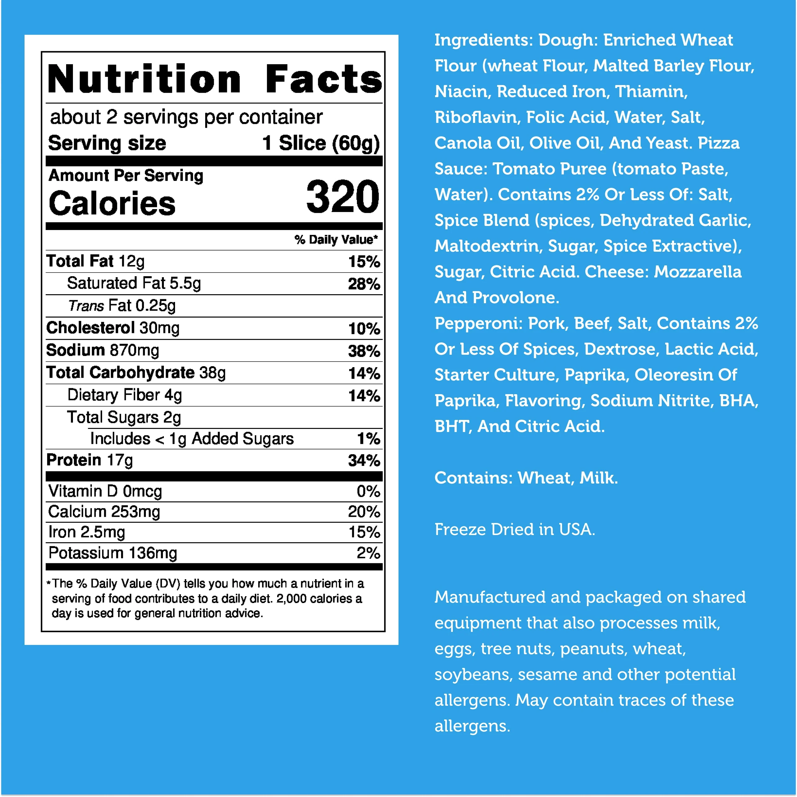 Freeze Dried Cheese Pizza Snack - Image 8