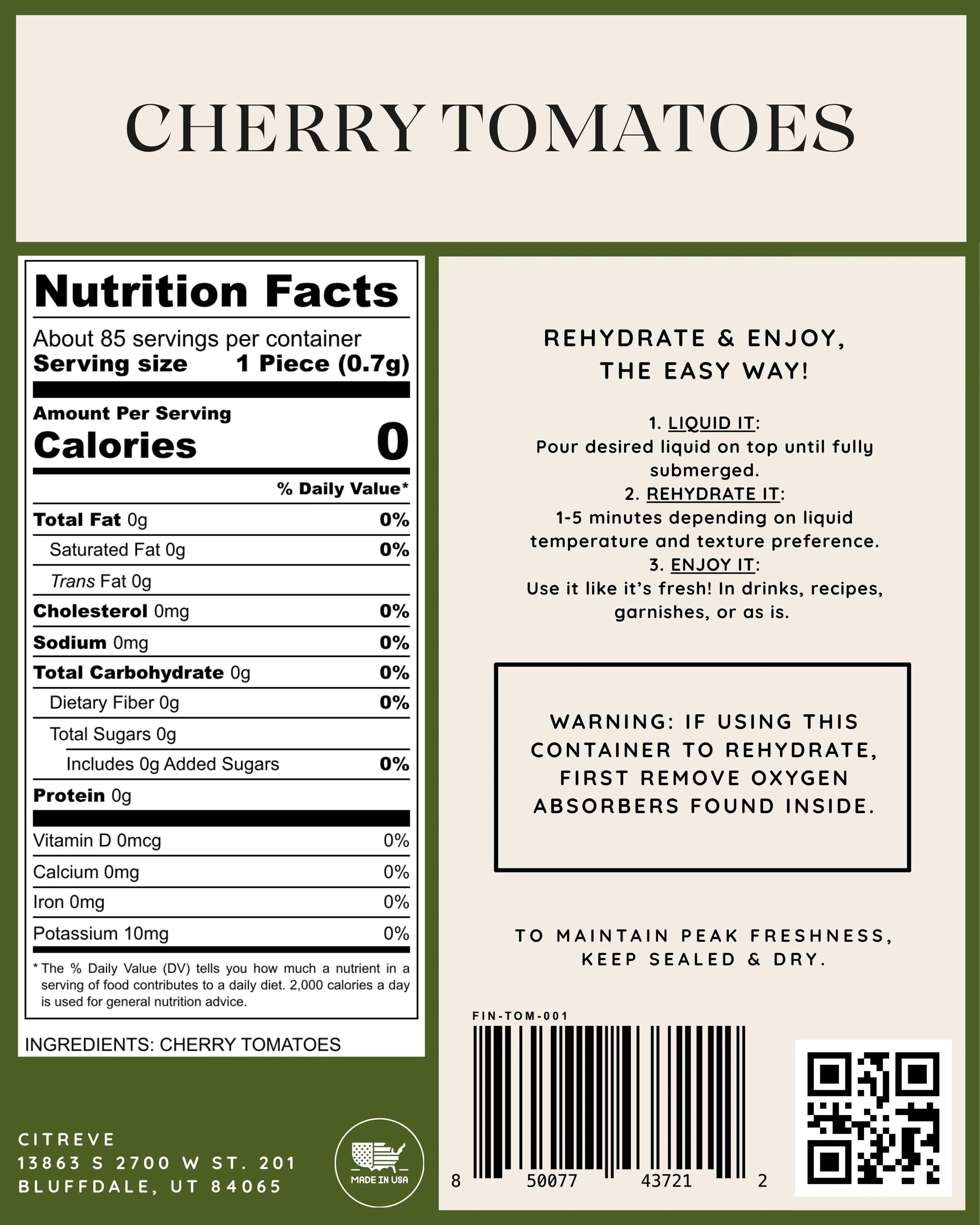 Freeze-Dried Cherry Tomatoes - Image 2