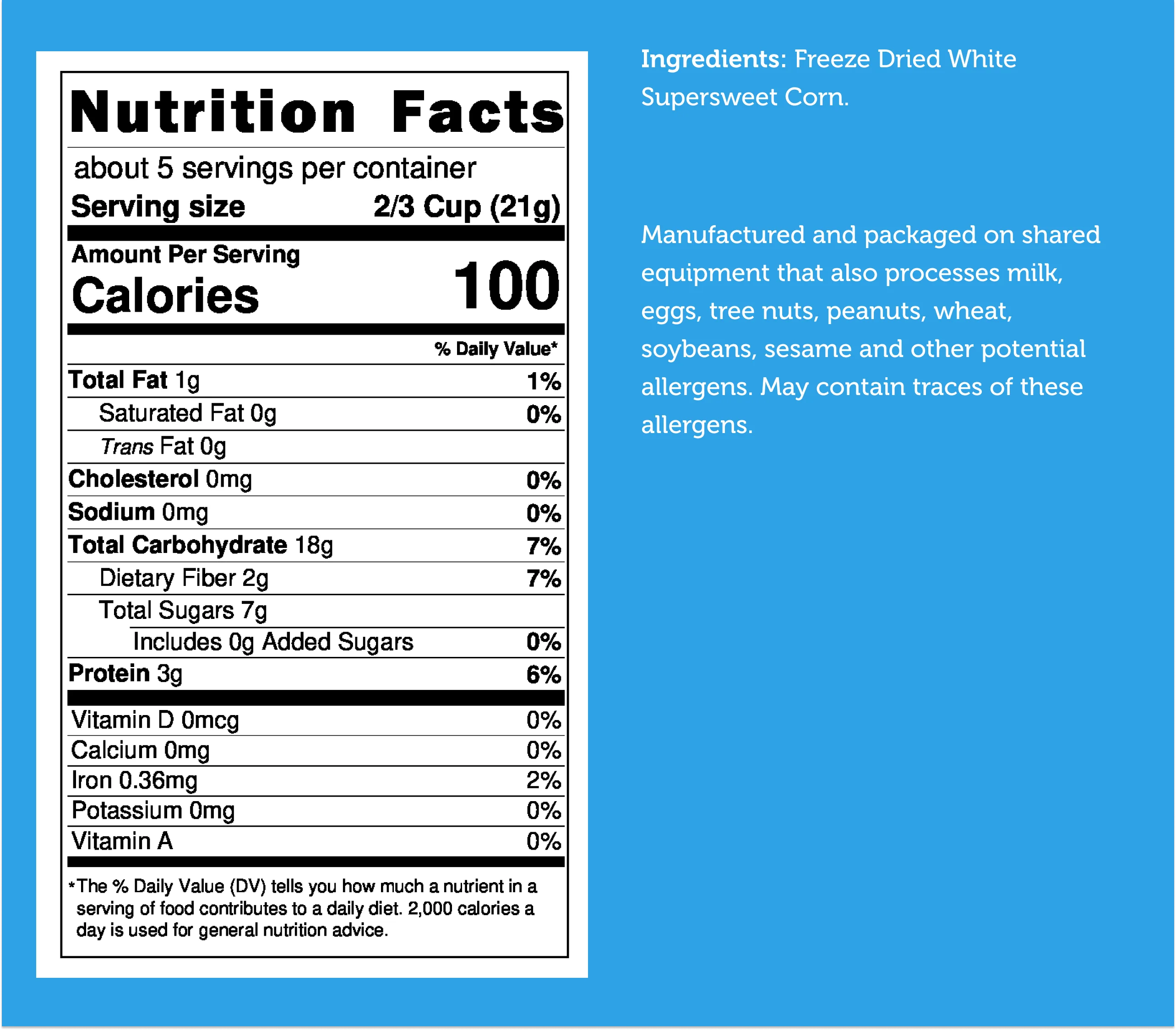 Freeze Dried Corn - Plain - Image 6