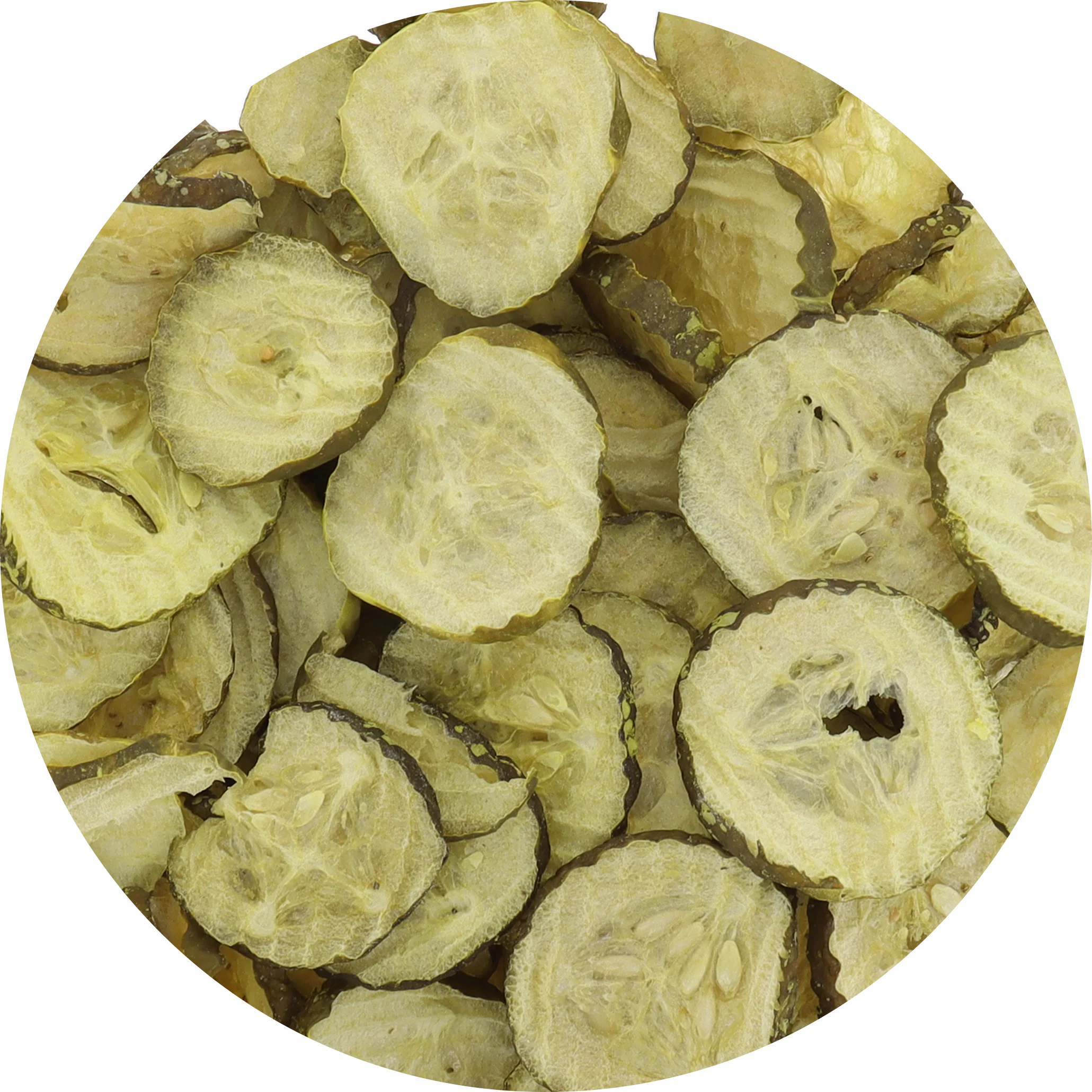 Freeze Dried Dill Pickle Chips (Candied) - Image 4