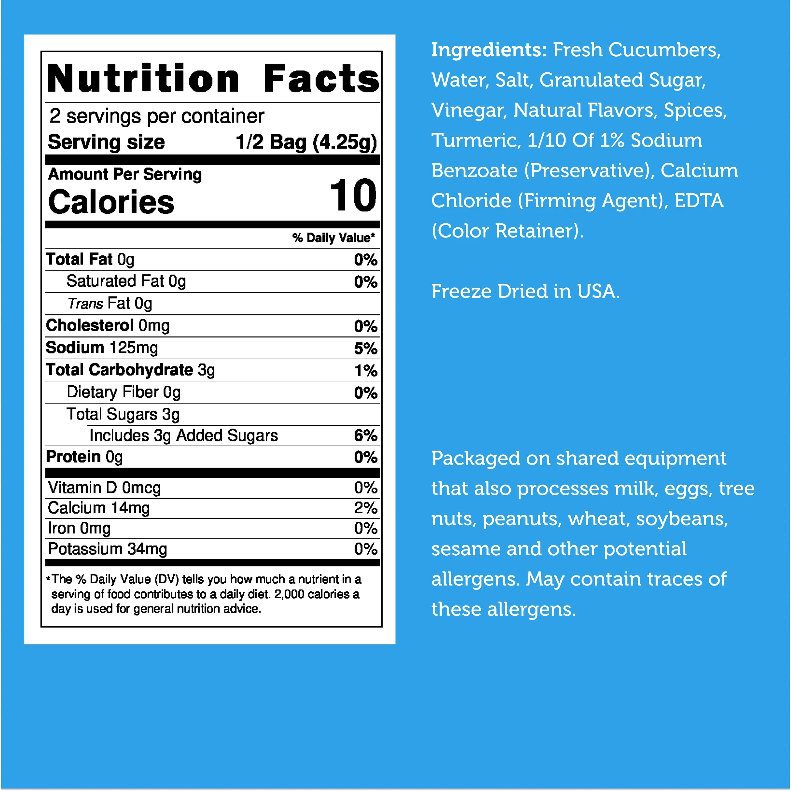 Freeze Dried Dill Pickle Chips (Candied) - Image 6