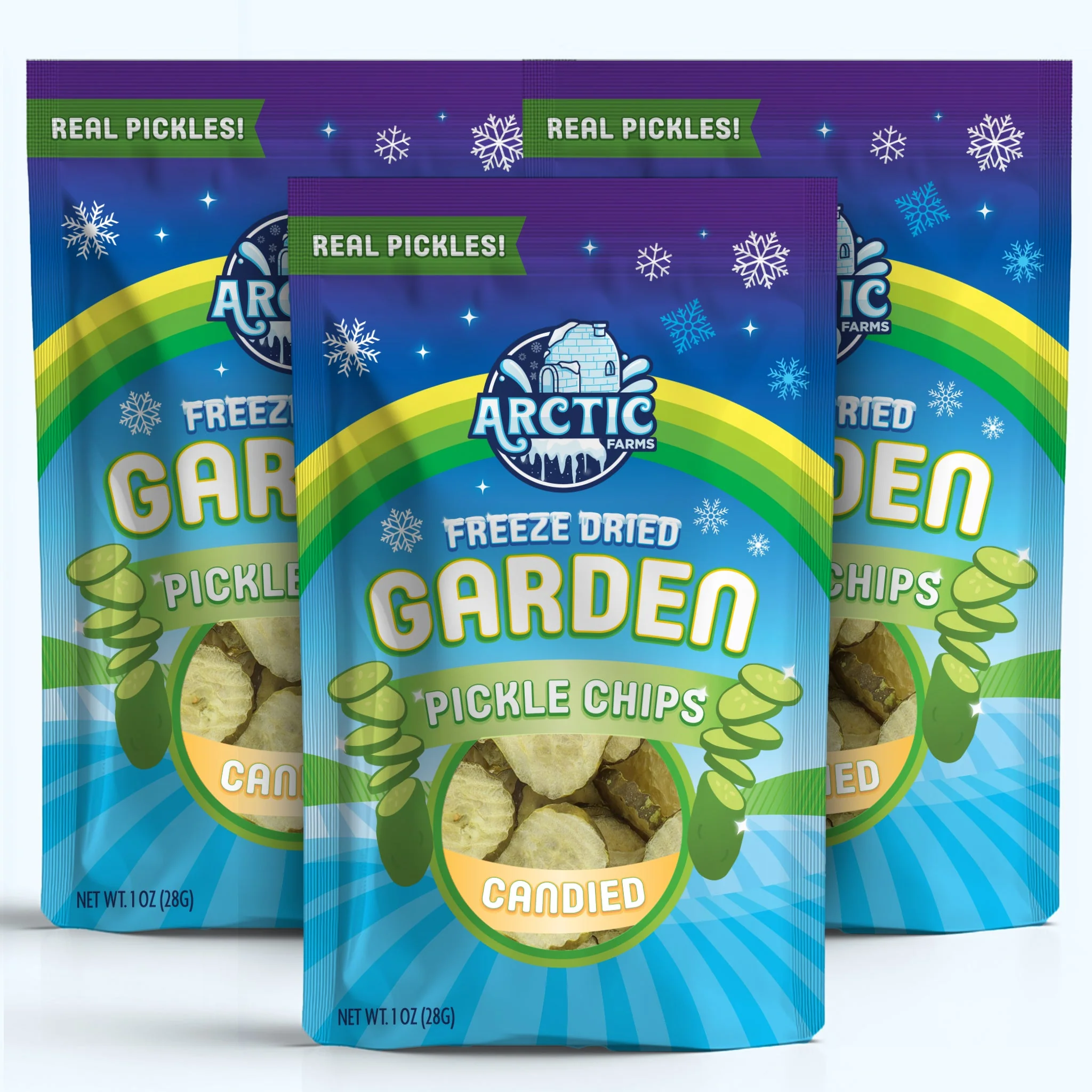 Freeze Dried Dill Pickle Chips (Candied) - Image 7