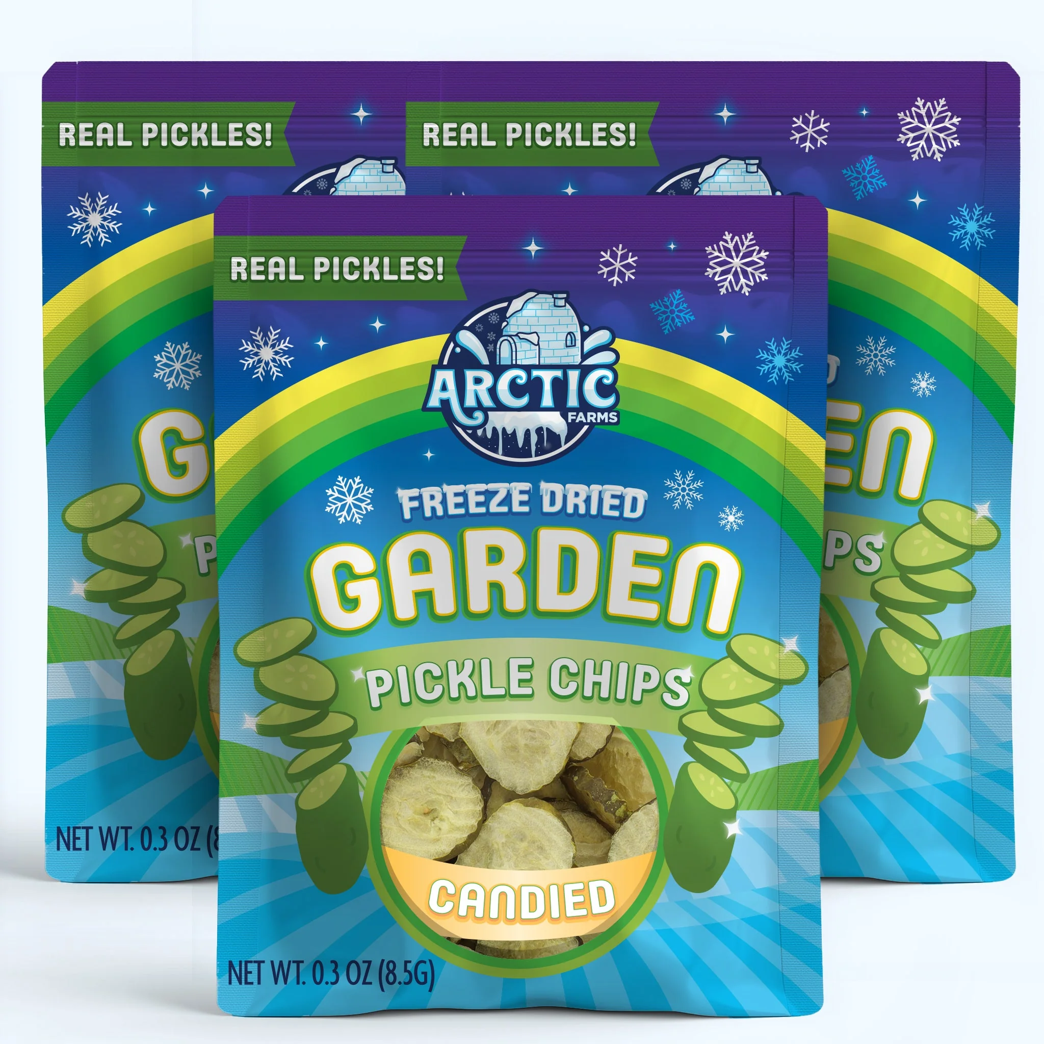 Freeze Dried Dill Pickle Chips (Candied) - Image 8