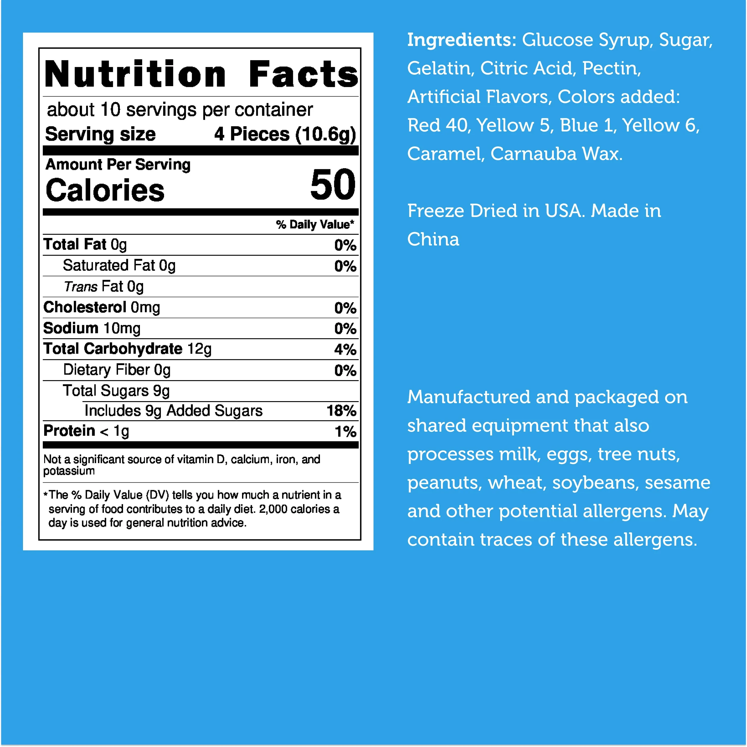 Freeze Dried Gummy Pizza Slices - Image 10