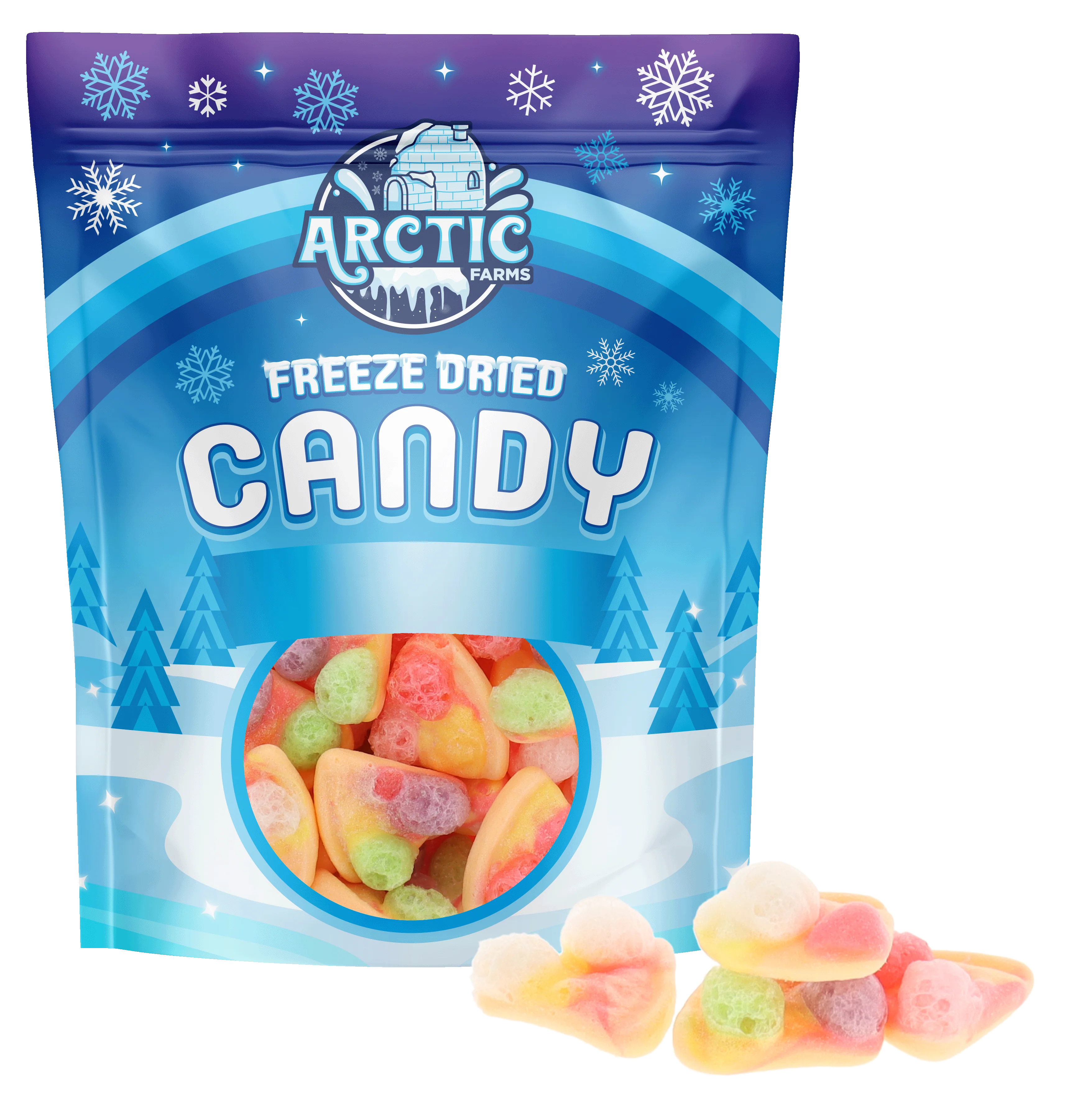 Freeze Dried Gummy Pizza Slices - Image 5