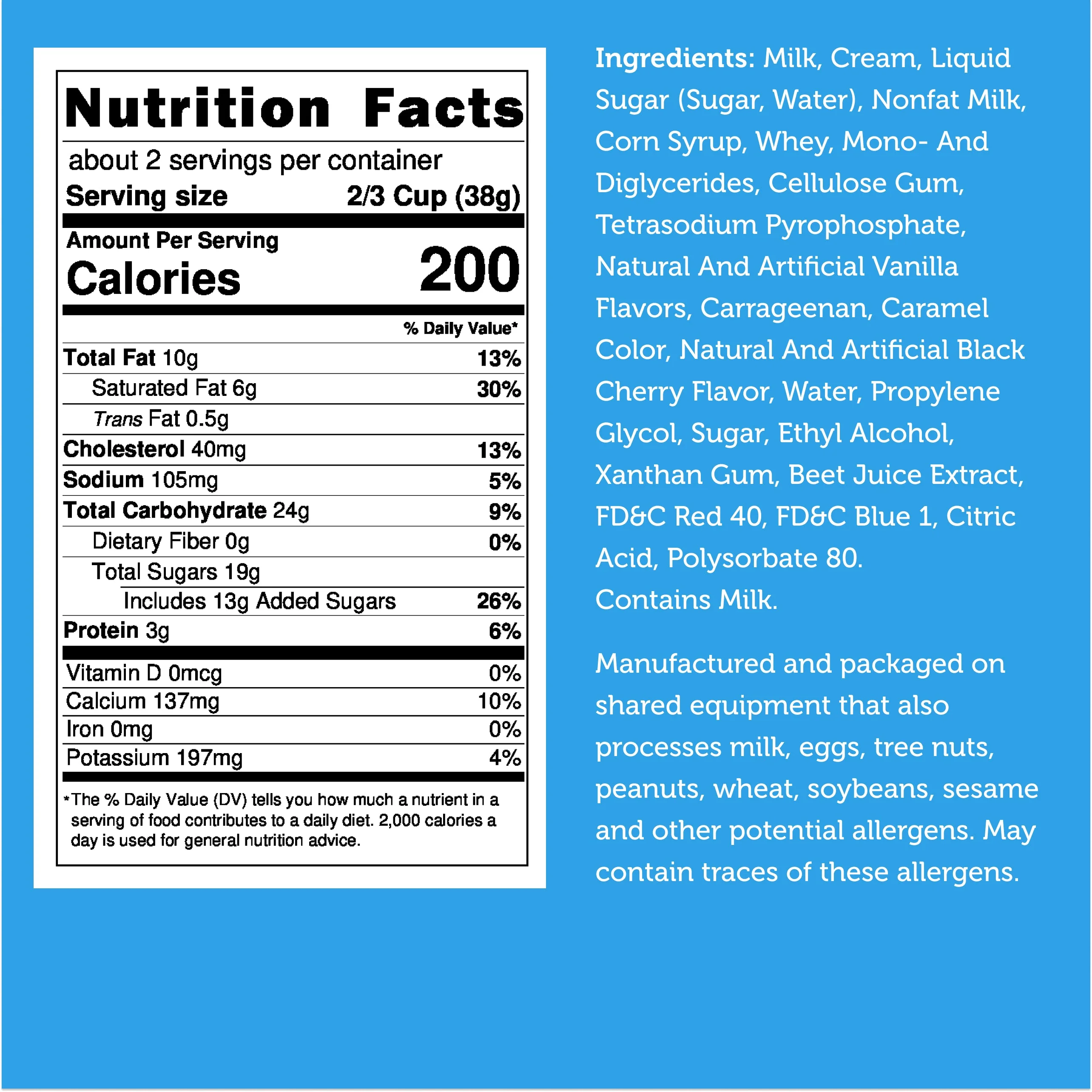 Freeze Dried Ice Cream That Does Not Melt (Bits) Black Cherry - Image 6