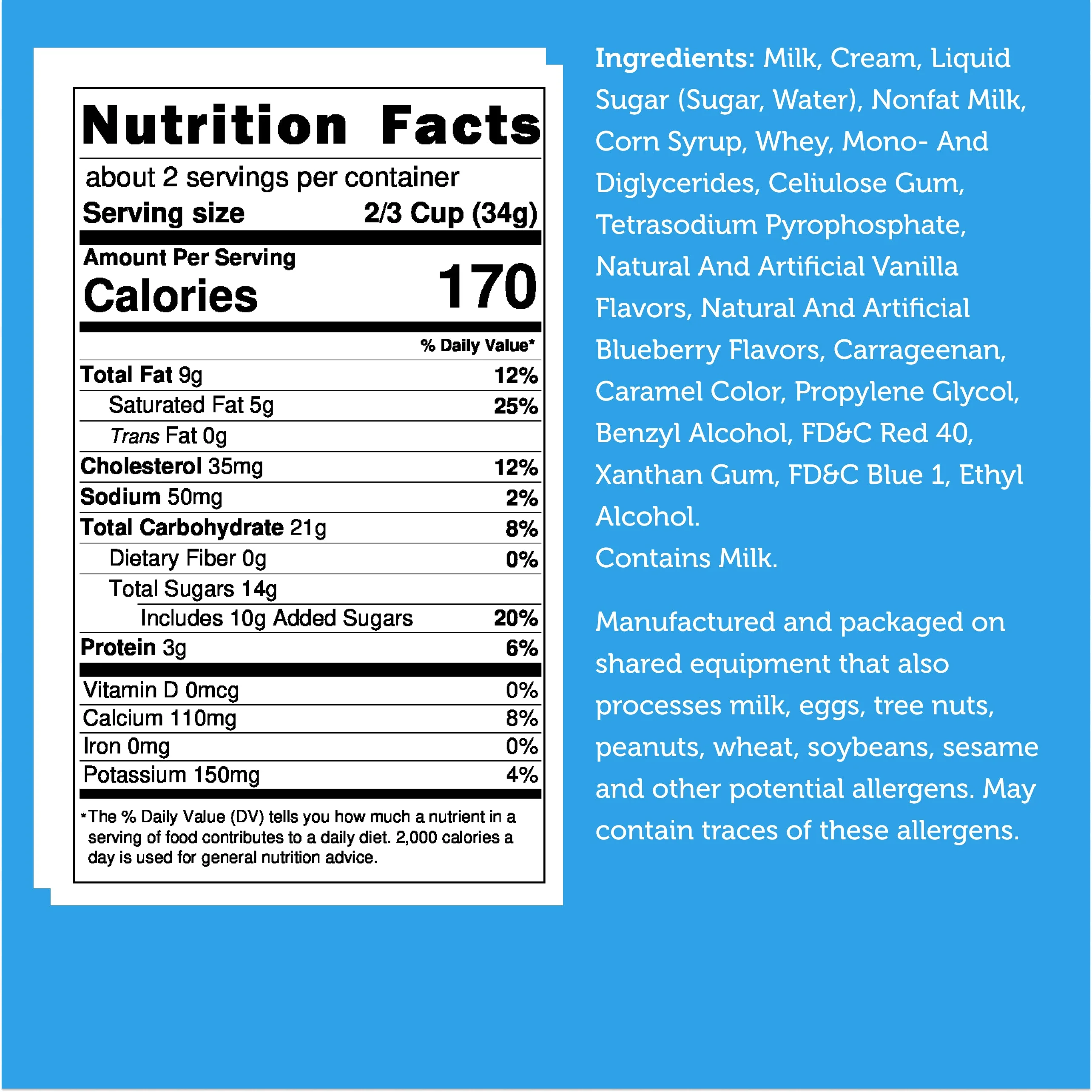 Freeze Dried Ice Cream That Does Not Melt (Bits) Blueberry - Image 5