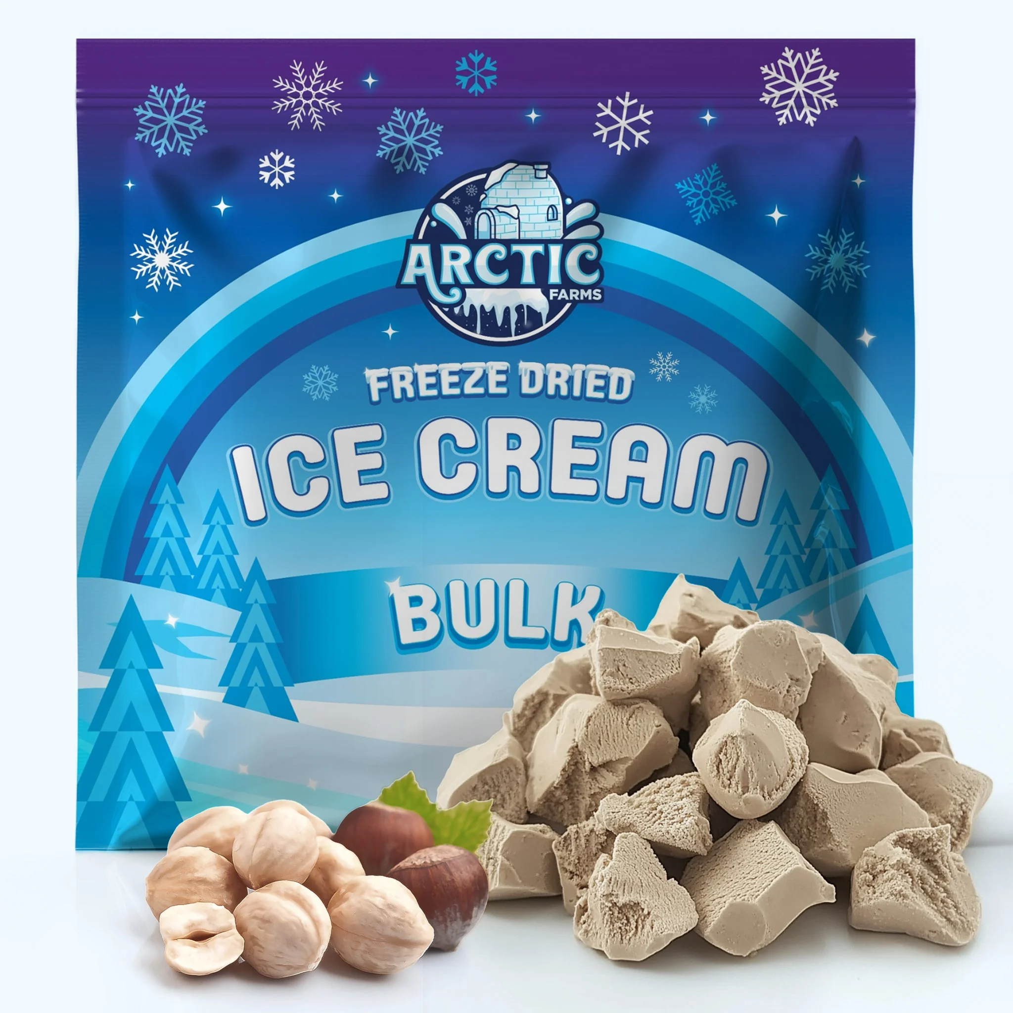 Freeze Dried Ice Cream That Does Not Melt (Bits) Hazelnut - Image 7