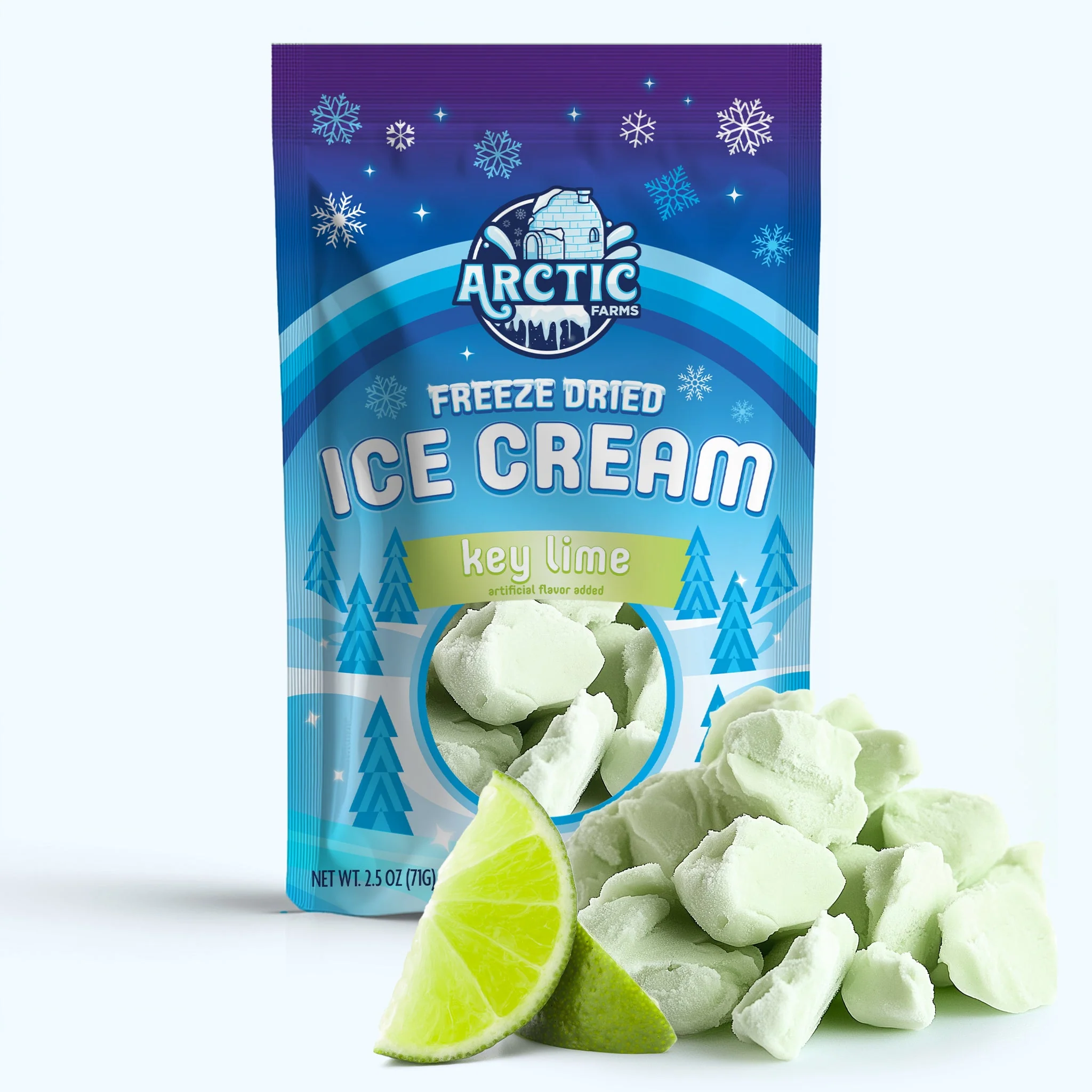 Freeze Dried Ice Cream That Does Not Melt (Bits) Key Lime - Image 6