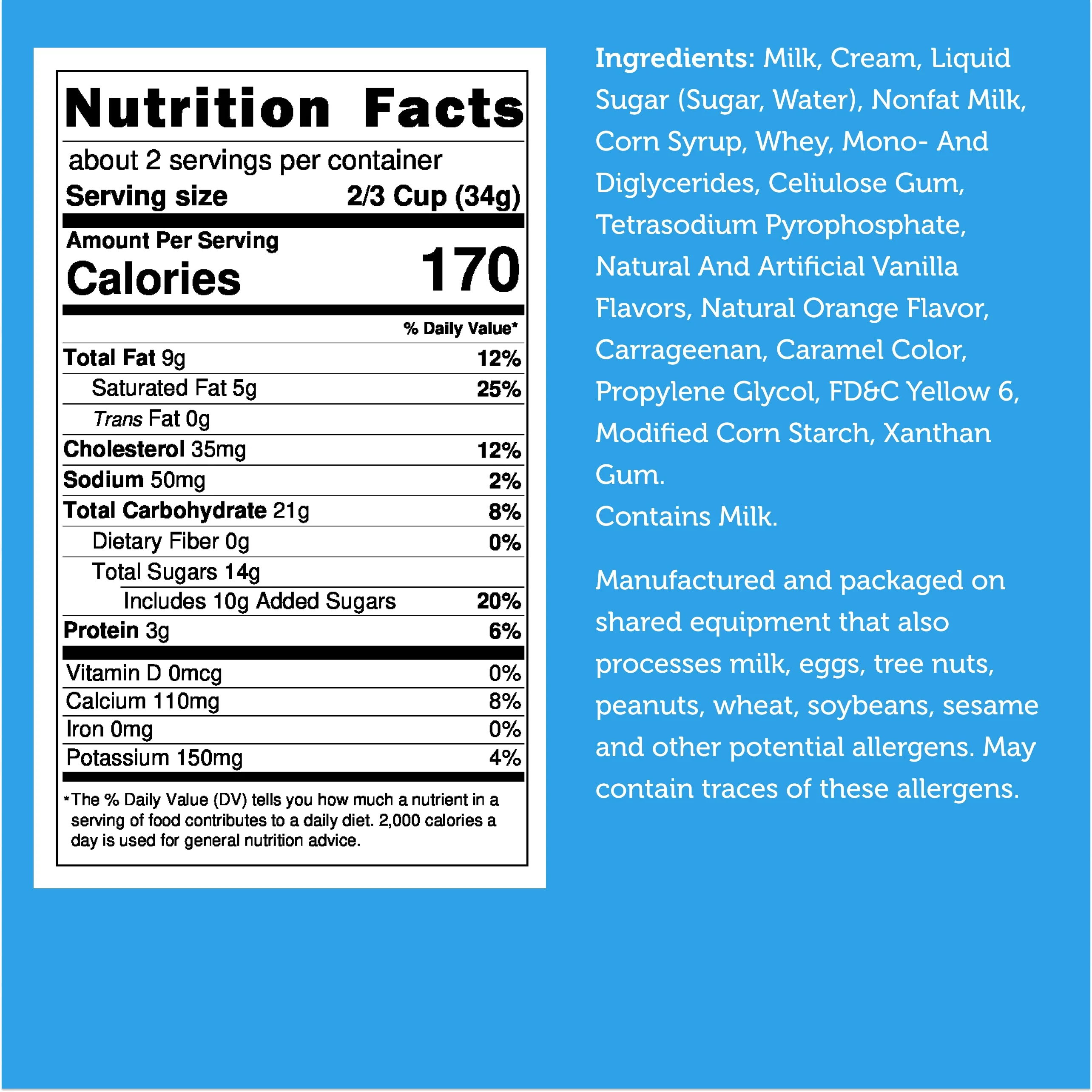 Freeze Dried Ice Cream That Does Not Melt (Bits) Orange - Image 4