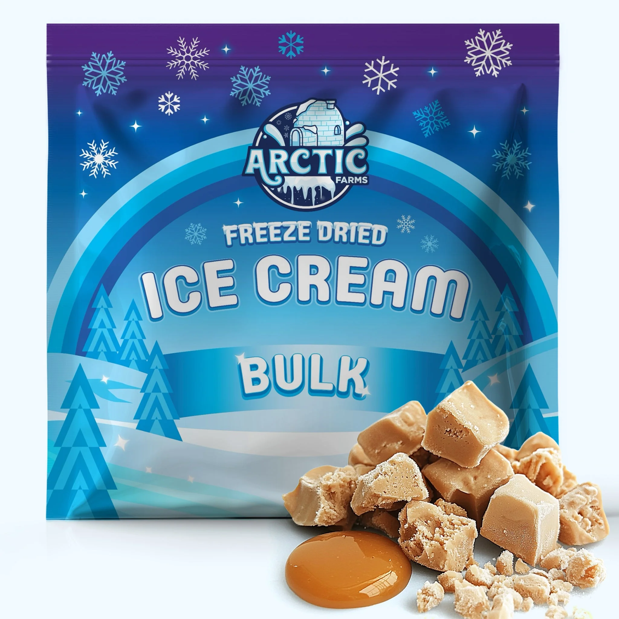 Freeze Dried Ice Cream That Does Not Melt (Bits) Salted Caramel - Image 7