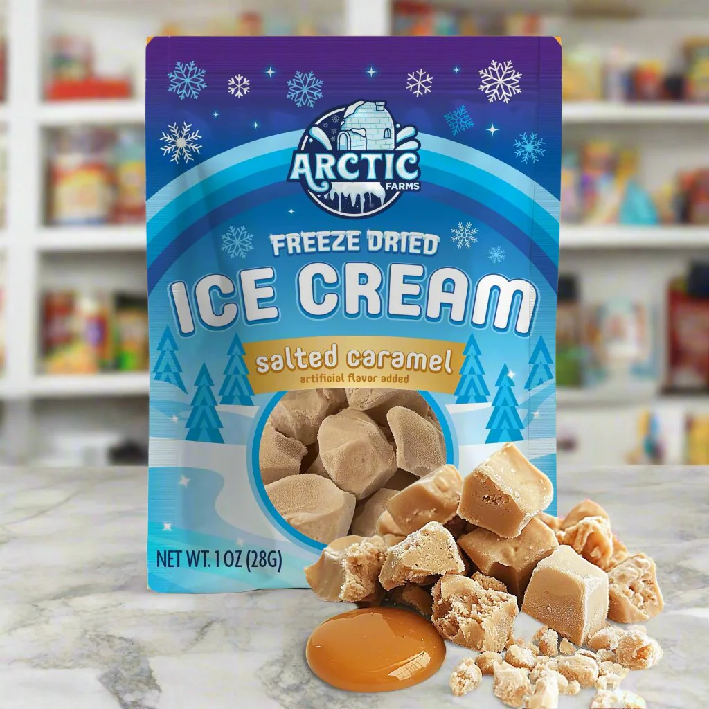 Freeze Dried Ice Cream That Does Not Melt (Bits) Salted Caramel - Image 8