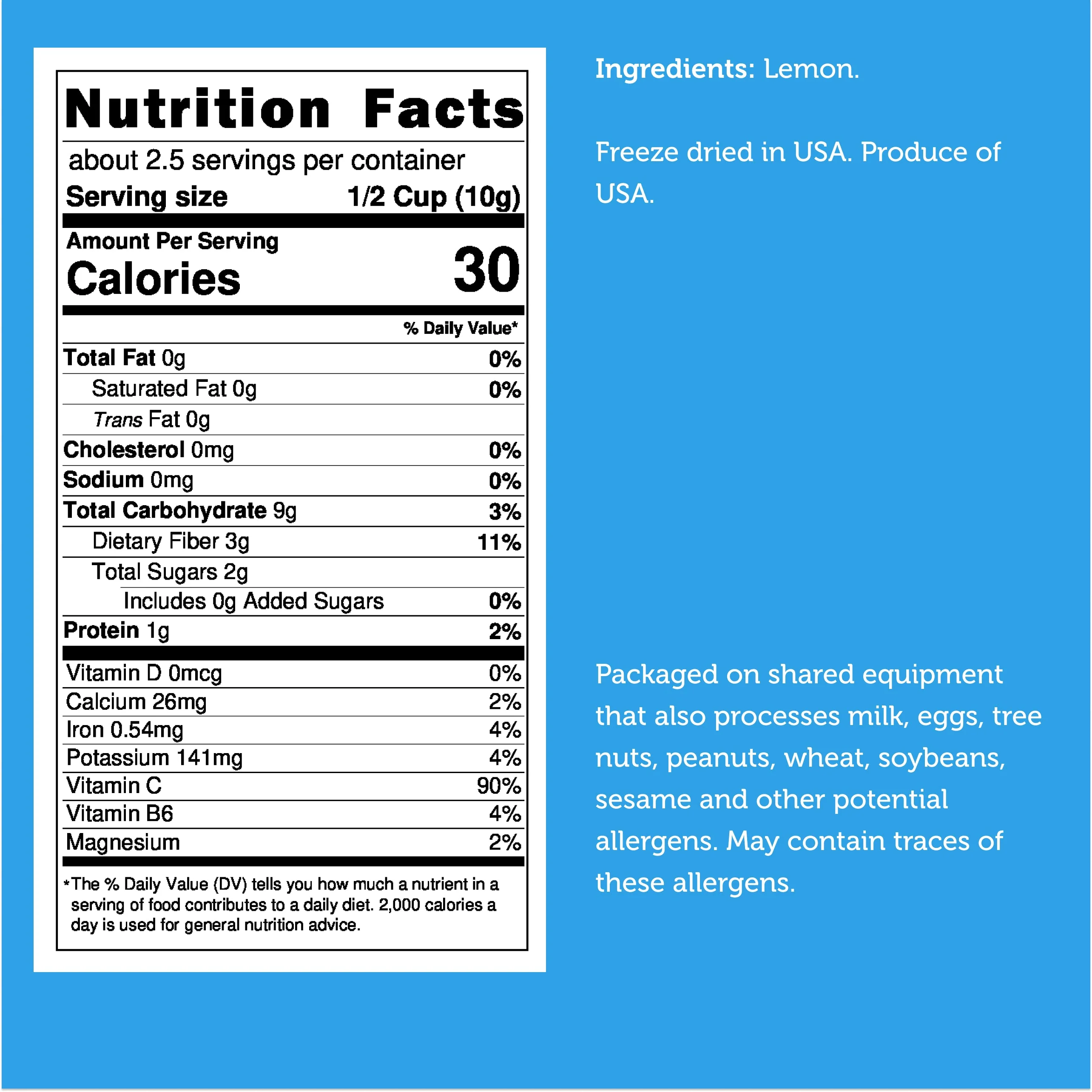 Freeze Dried Lemon Slices - Image 5