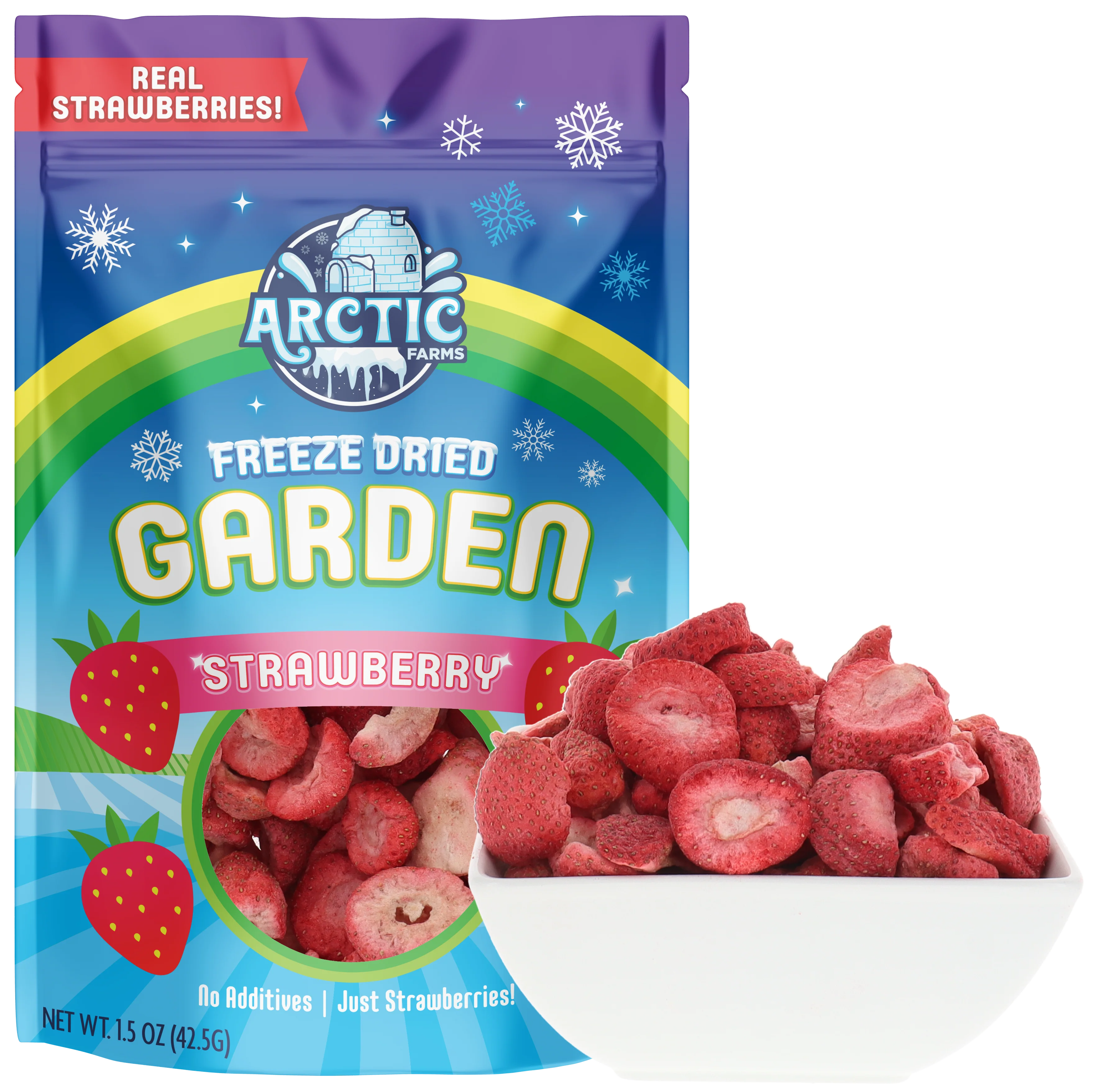 Freeze Dried Organic Strawberry Slices - Image 7