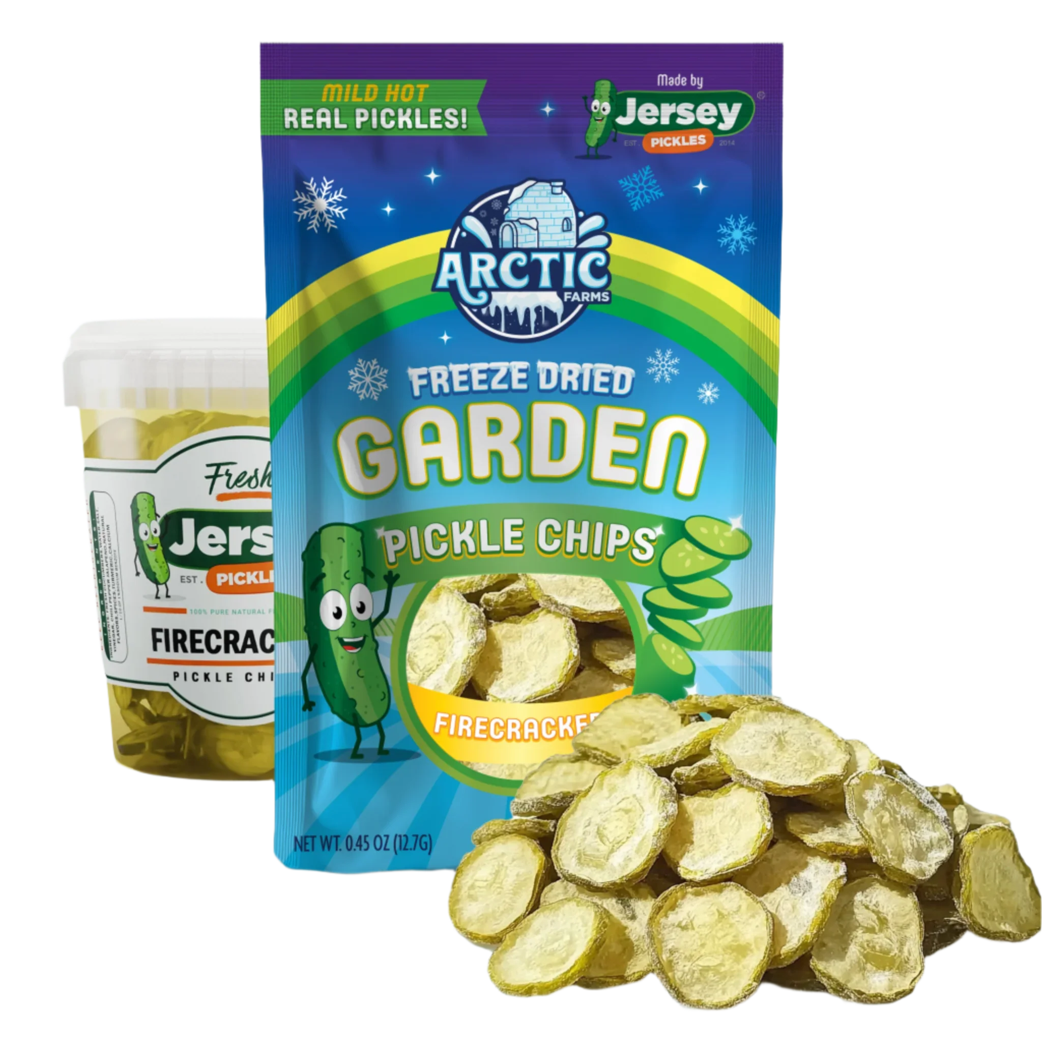 Freeze Dried Pickle Chips (Firecracker - Mild Hot) from Jersey Pickles - Image 10