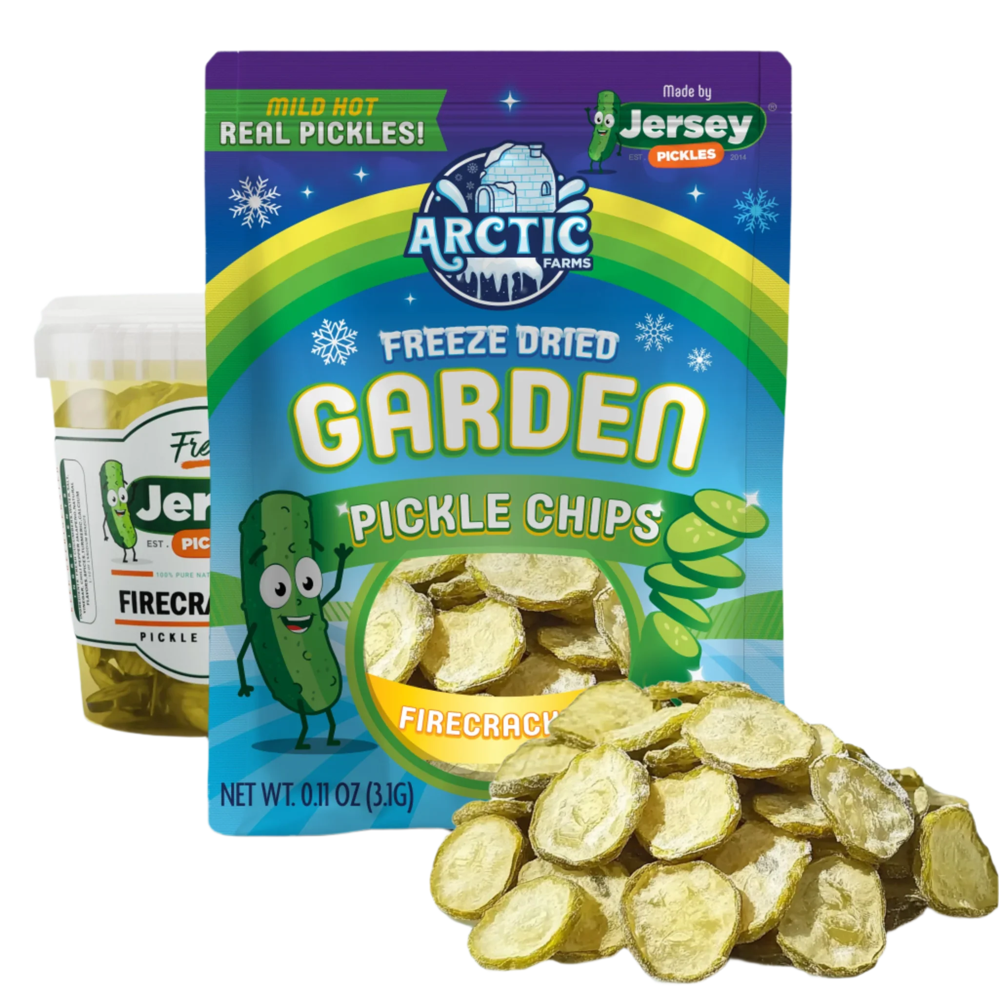 Freeze Dried Pickle Chips (Firecracker - Mild Hot) from Jersey Pickles - Image 11