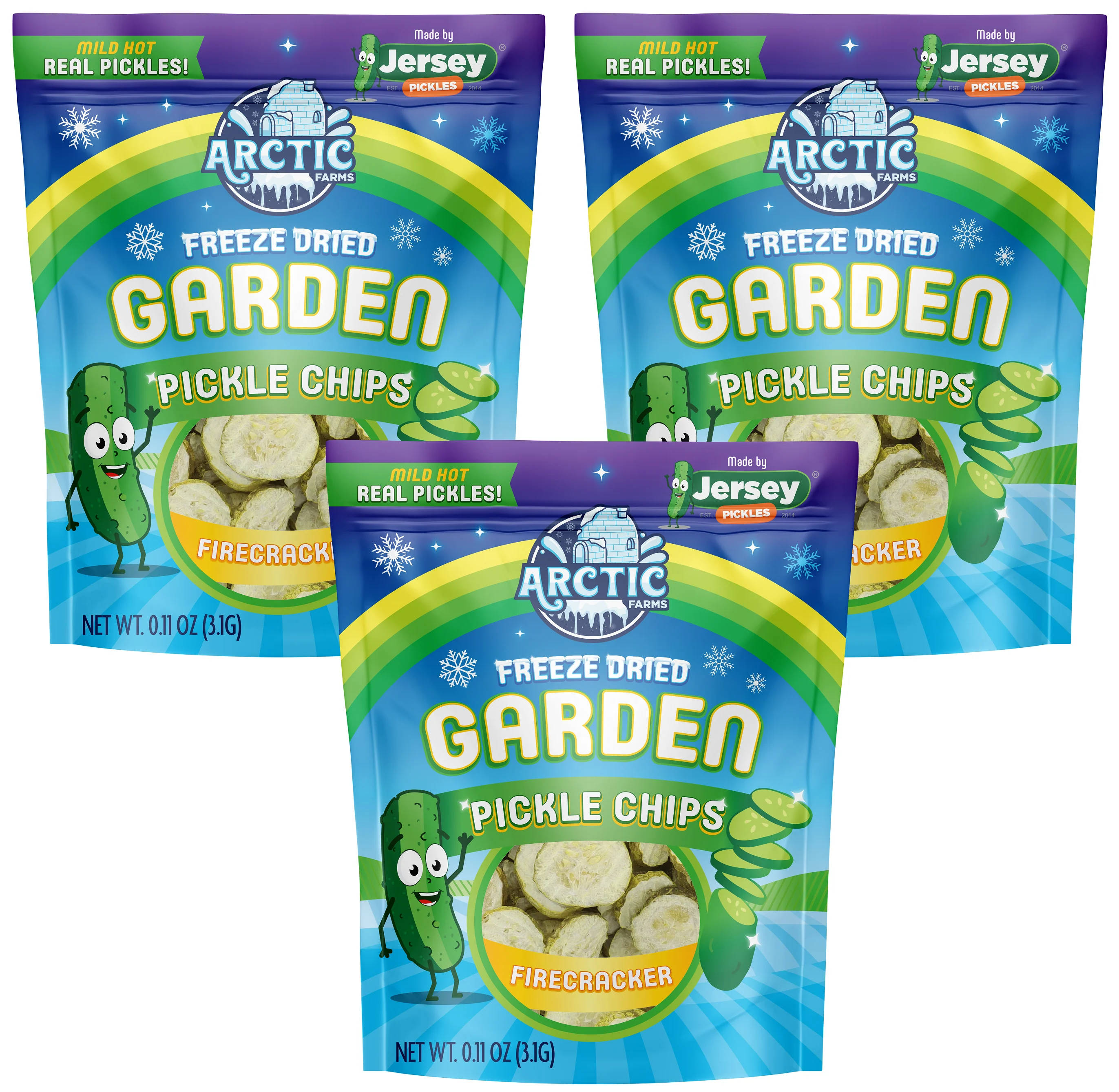 Freeze Dried Pickle Chips (Firecracker - Mild Hot) from Jersey Pickles - Image 7