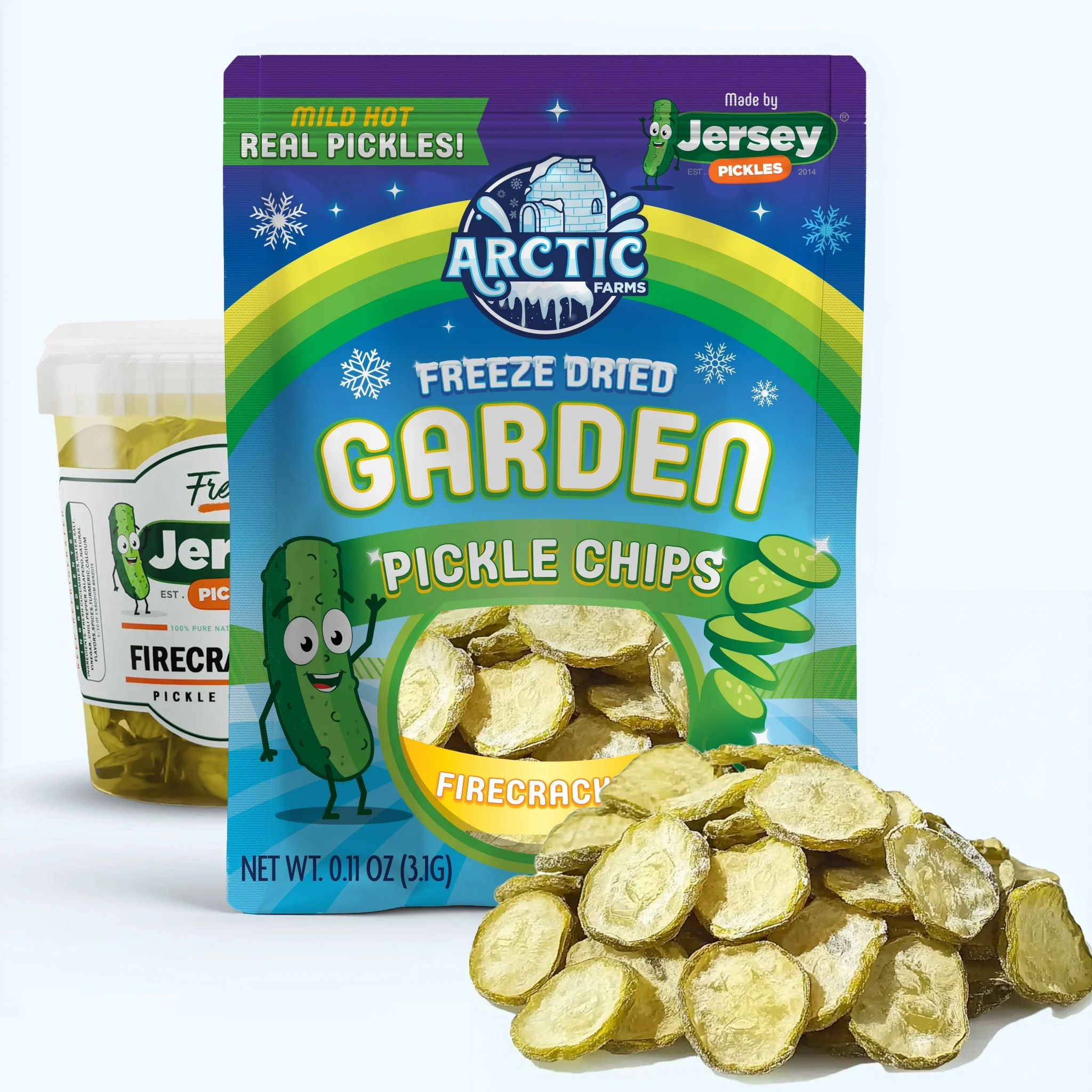 Freeze Dried Pickle Chips (Firecracker - Mild Hot) from Jersey Pickles - Image 8