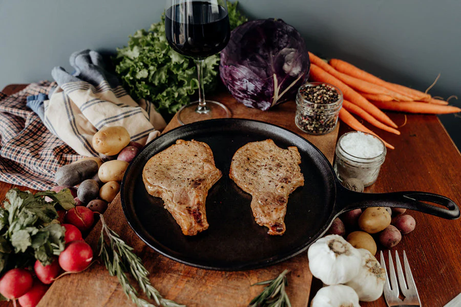 Fresh Cut Pork Chops - two 6 oz chops - Image 2