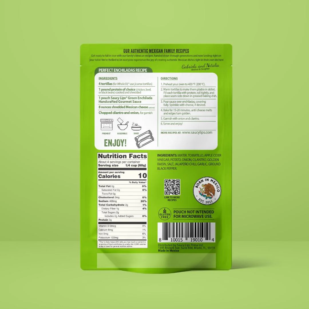 Fresh Green Enchilada Sauce - Image 3