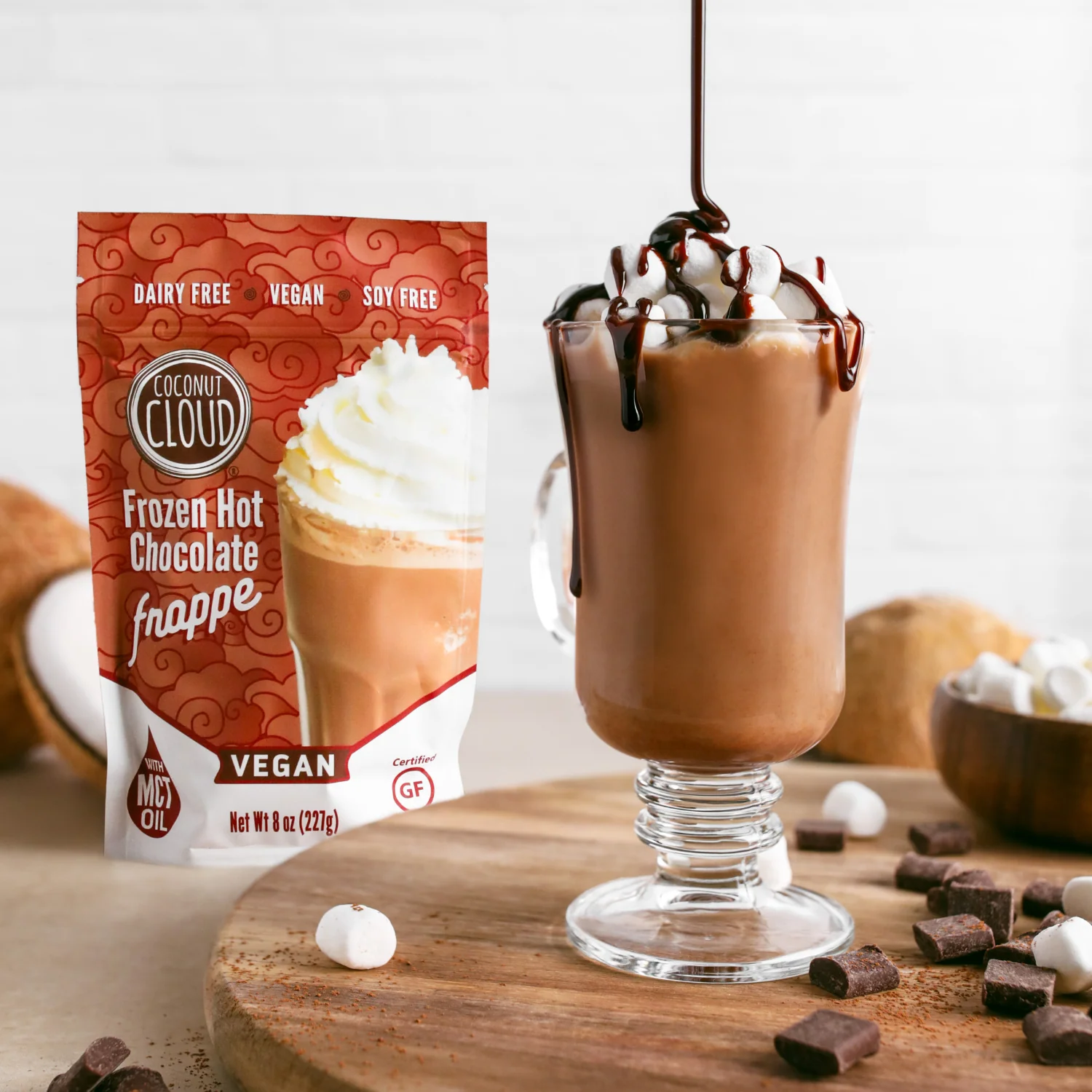Frozen Hot Chocolate Frappe - Dairy Free - Image 4