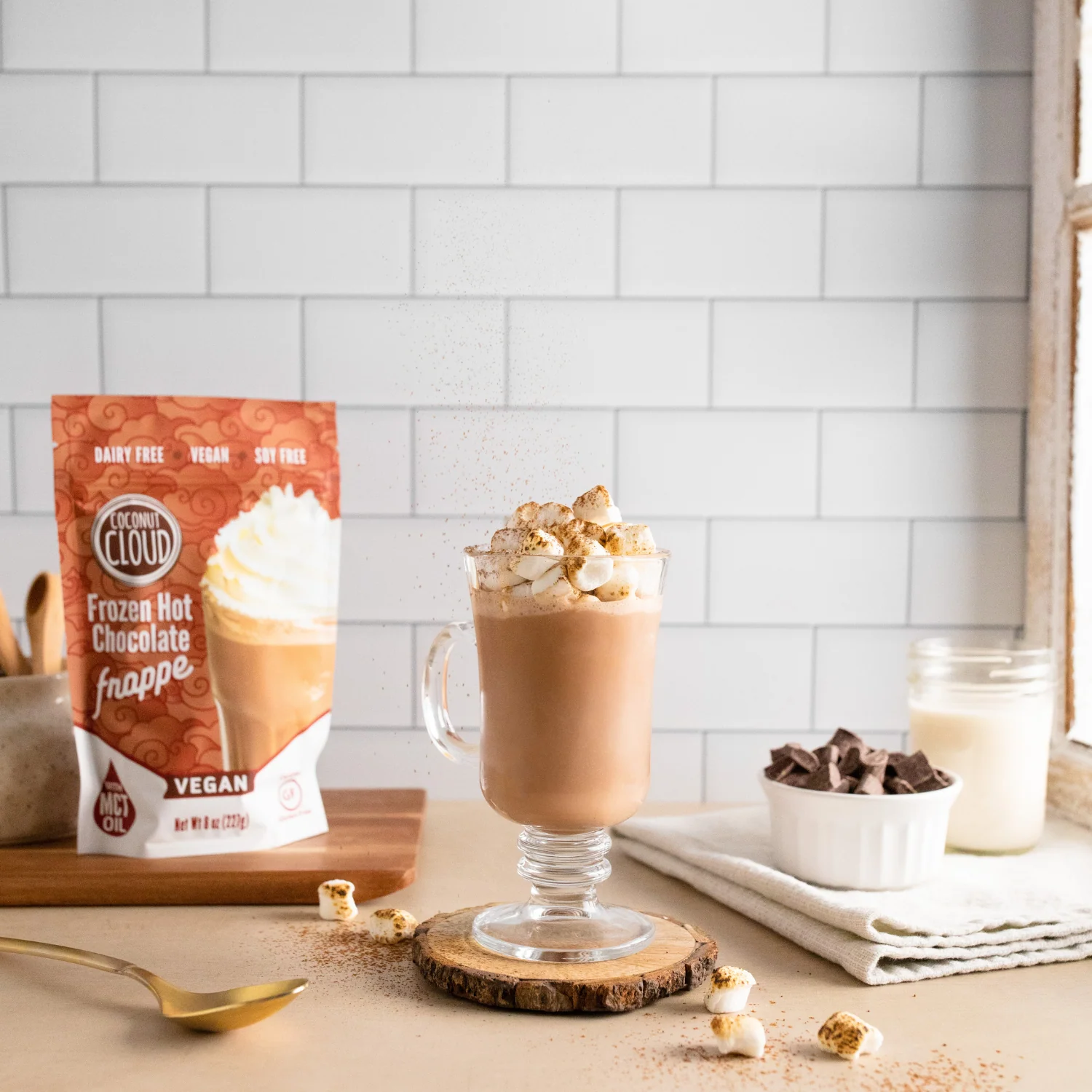 Frozen Hot Chocolate Frappe - Dairy Free - Image 6