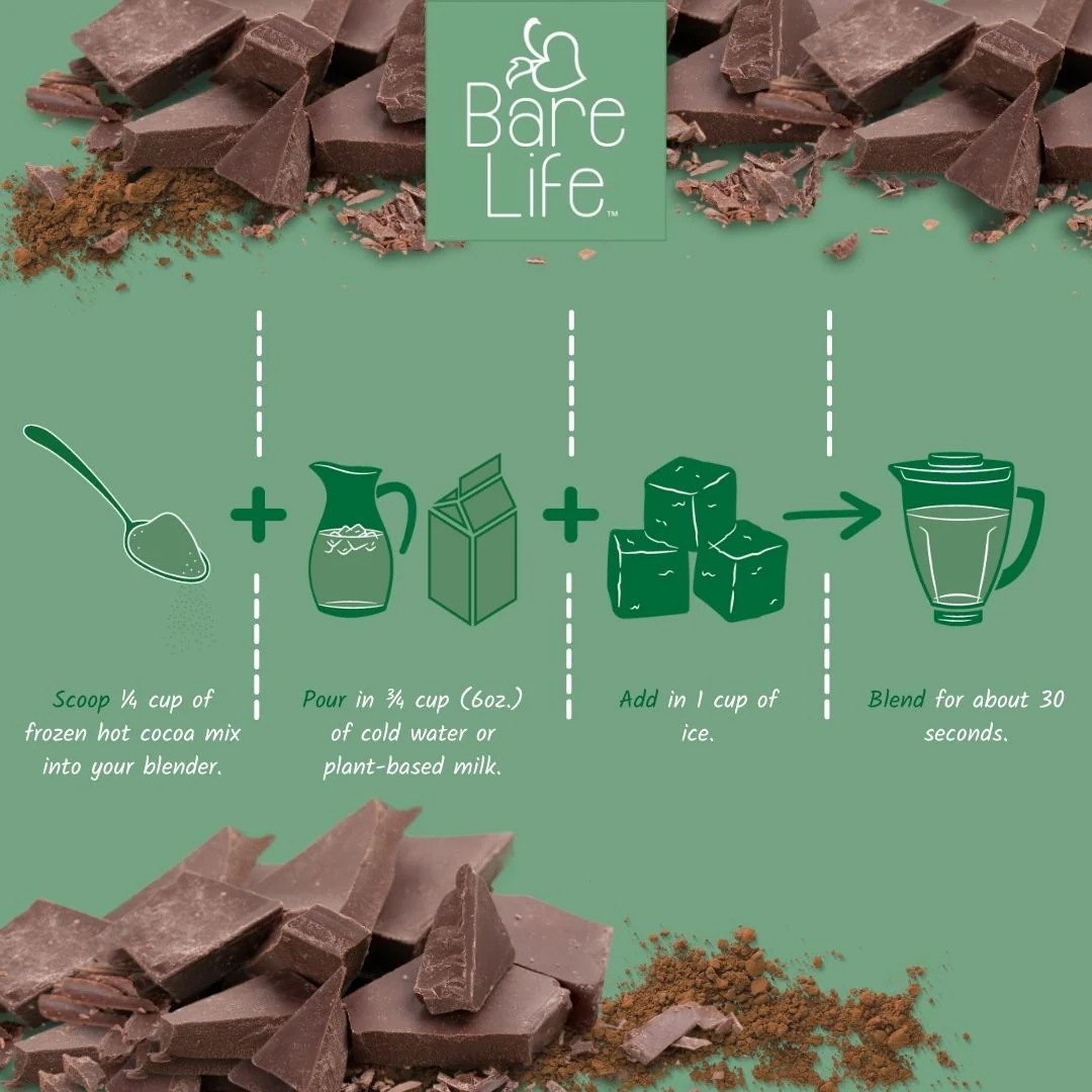 Frozen Hot Cocoa Mix | Gourmet Frappe | Dairy Free, Gluten Free, Vegan, Organic - Image 5