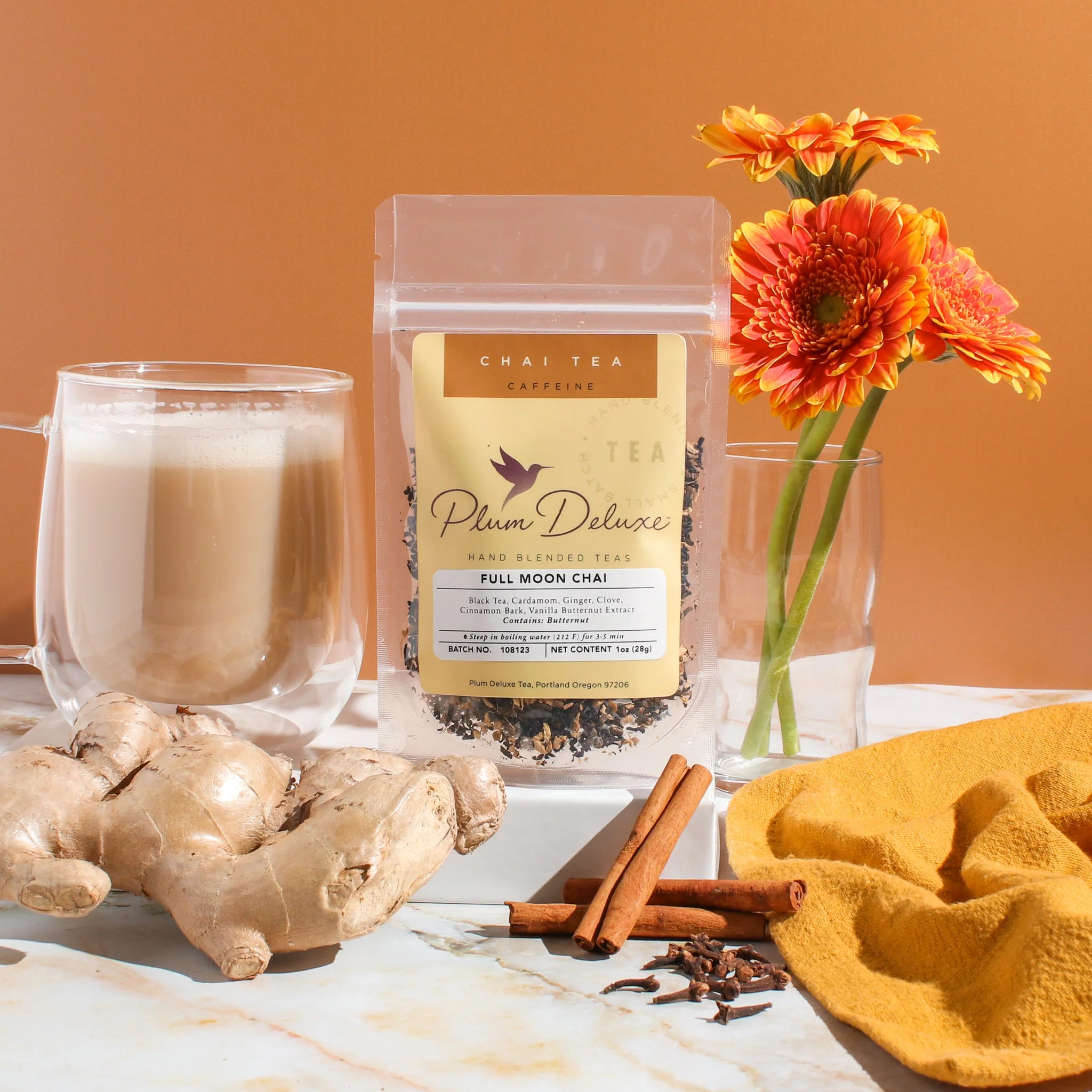 Full Moon Chai (Vanilla Butternut Masala Chai) - Image 2