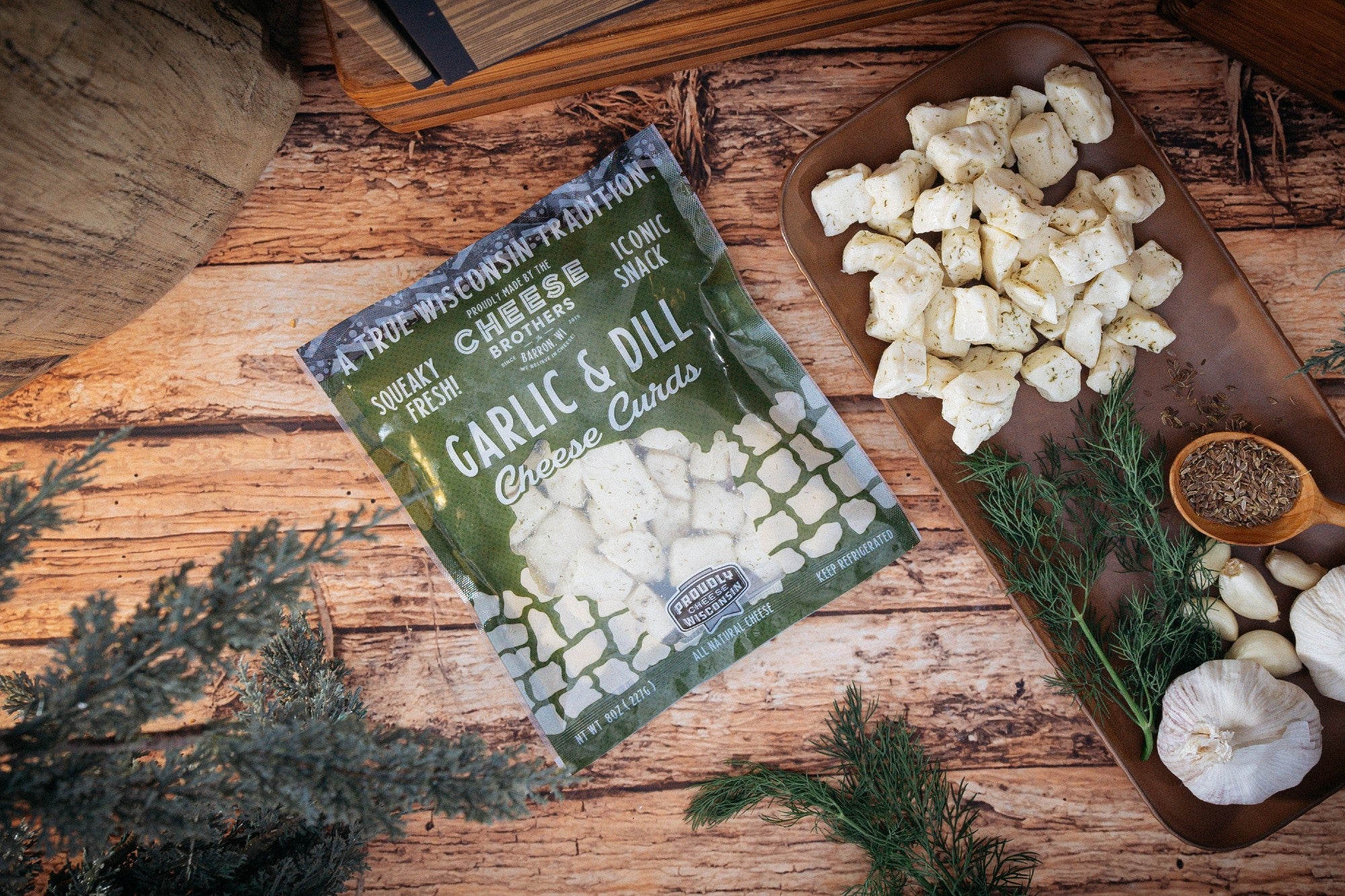Garlic and Dill Cheese Curds *Ships Fresh Daily* - Image 3