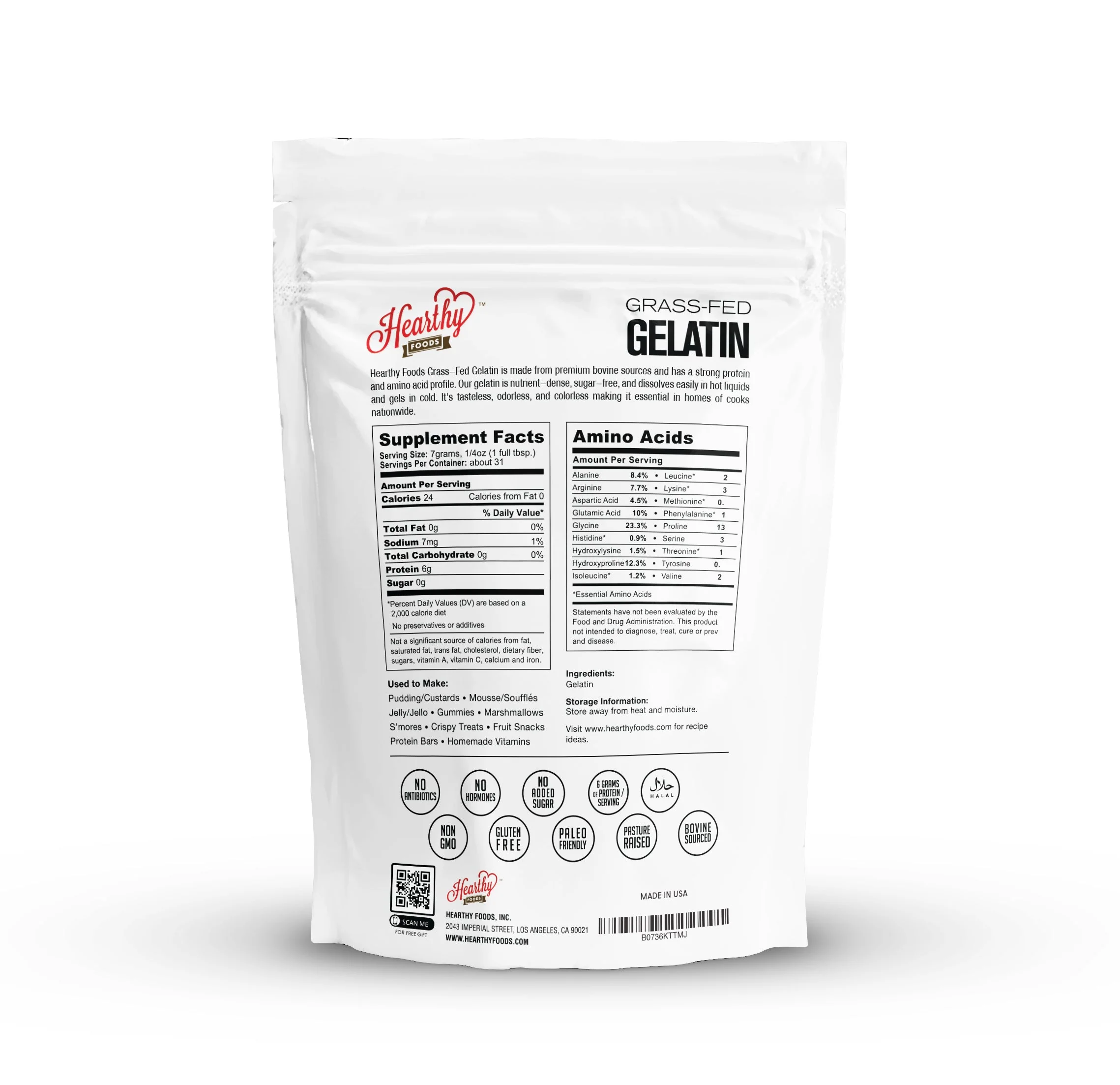 Gelatin Powder - Unflavored Certified Halal - Image 2