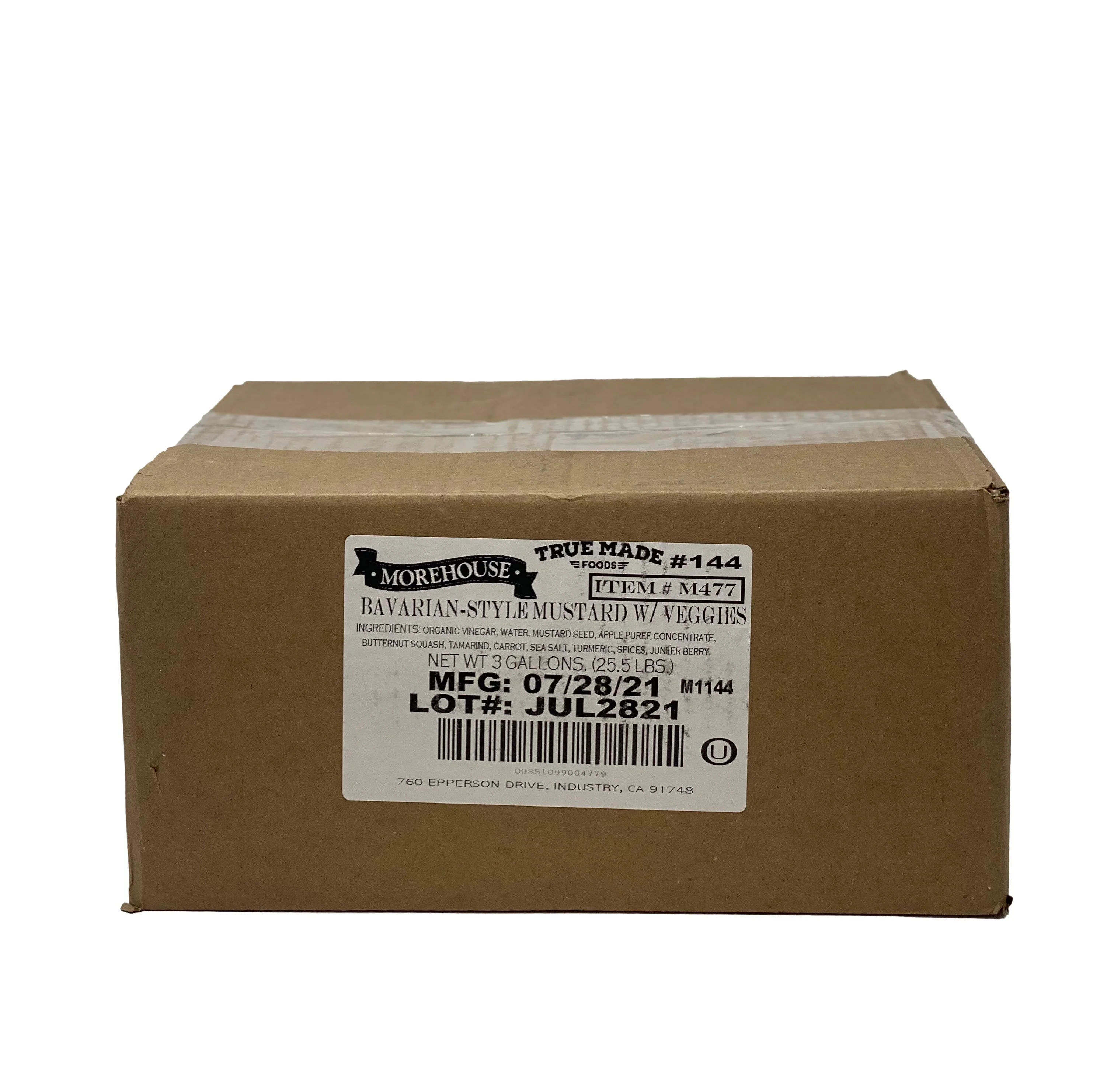German-Style Stone Ground Mustard All-Natural Bulk 3-Gallon VolPak (Bag-in-Box) - Image 3