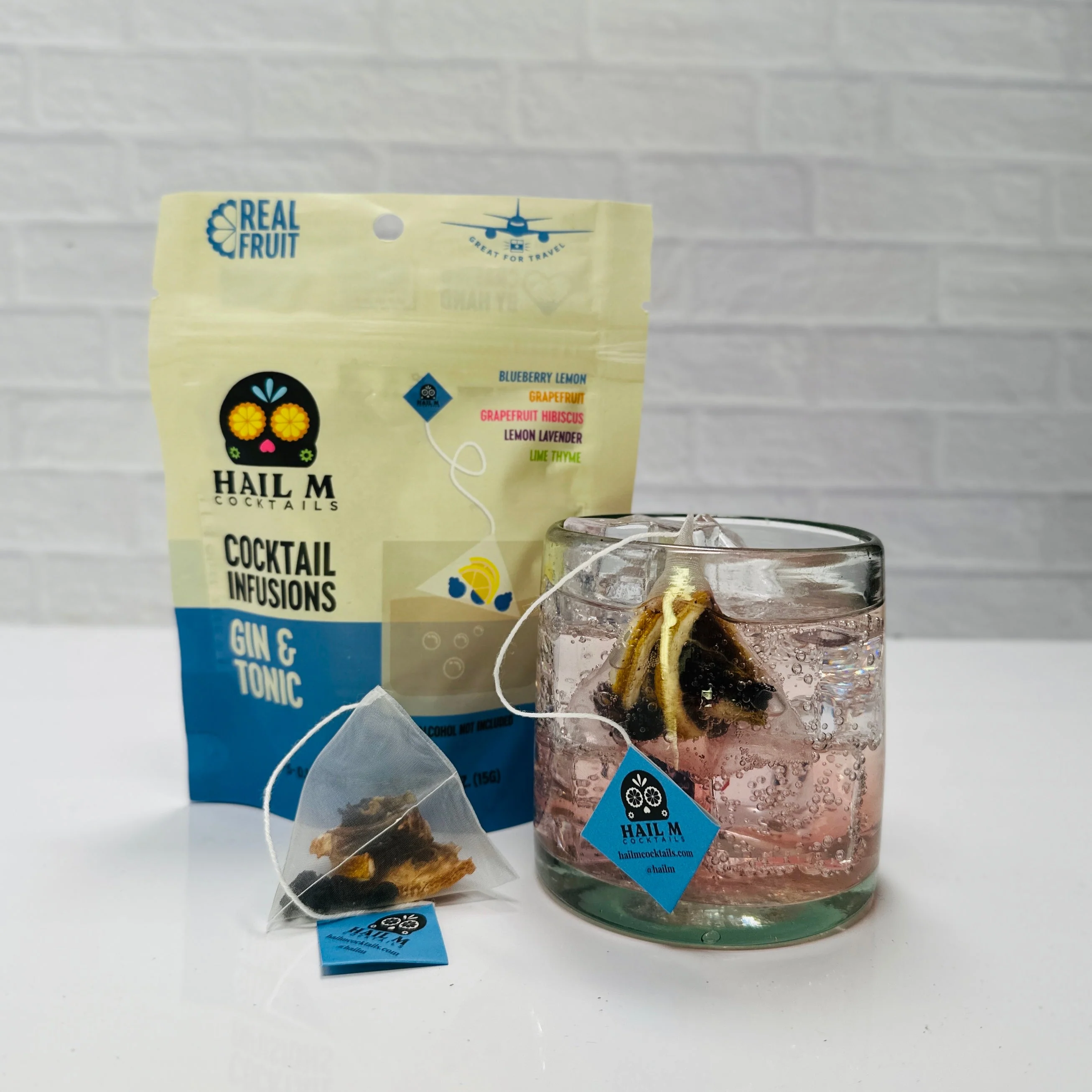 Gin & Tonic Infusion Kit – Sugar Free - Travel Cocktail Tea Bags - Image 5