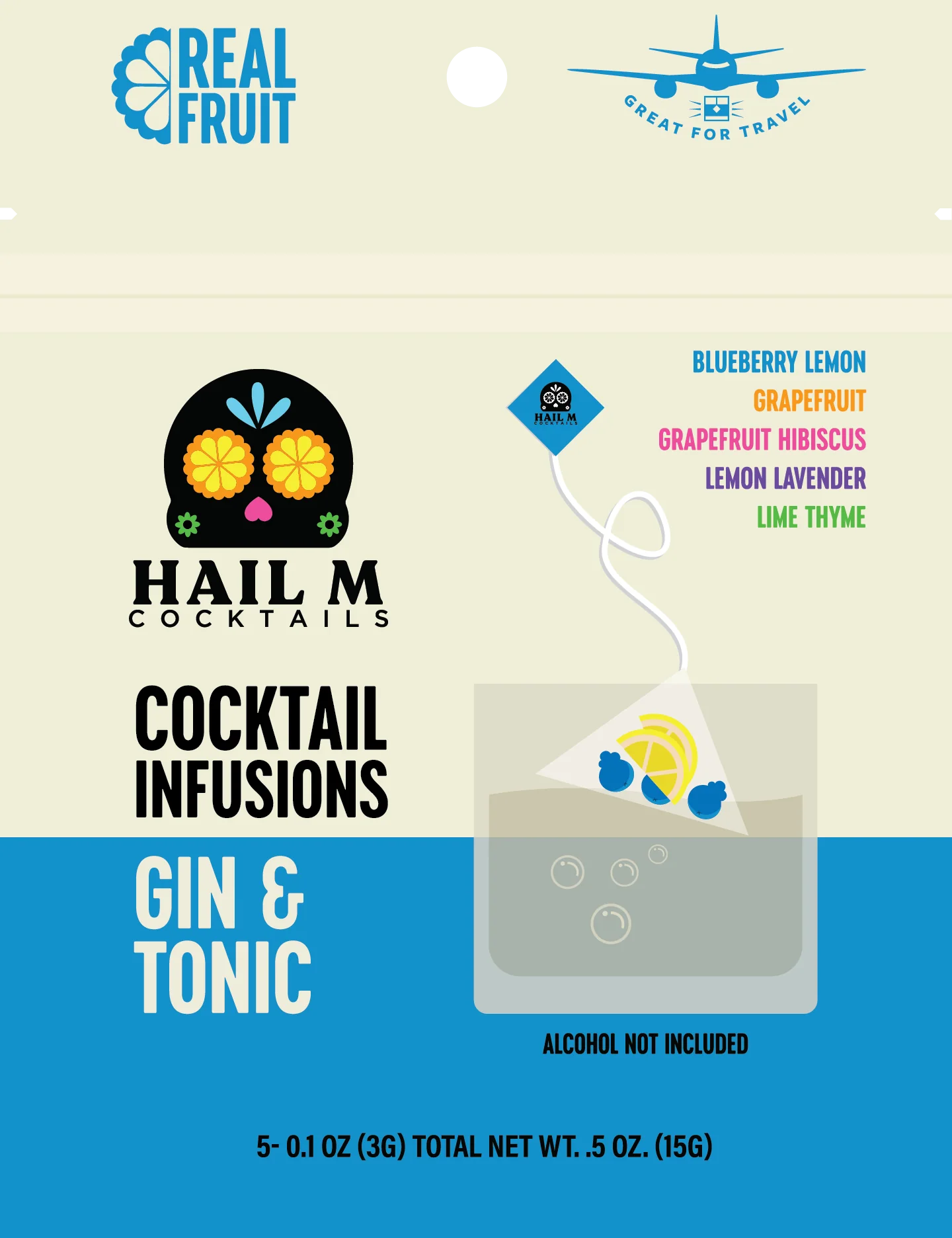 Gin & Tonic Infusion Kit – Sugar Free - Travel Cocktail Tea Bags - Image 7