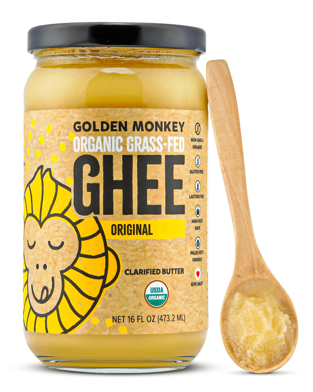 Golden Monkey Ghee (Clarified Butter) - Image 4
