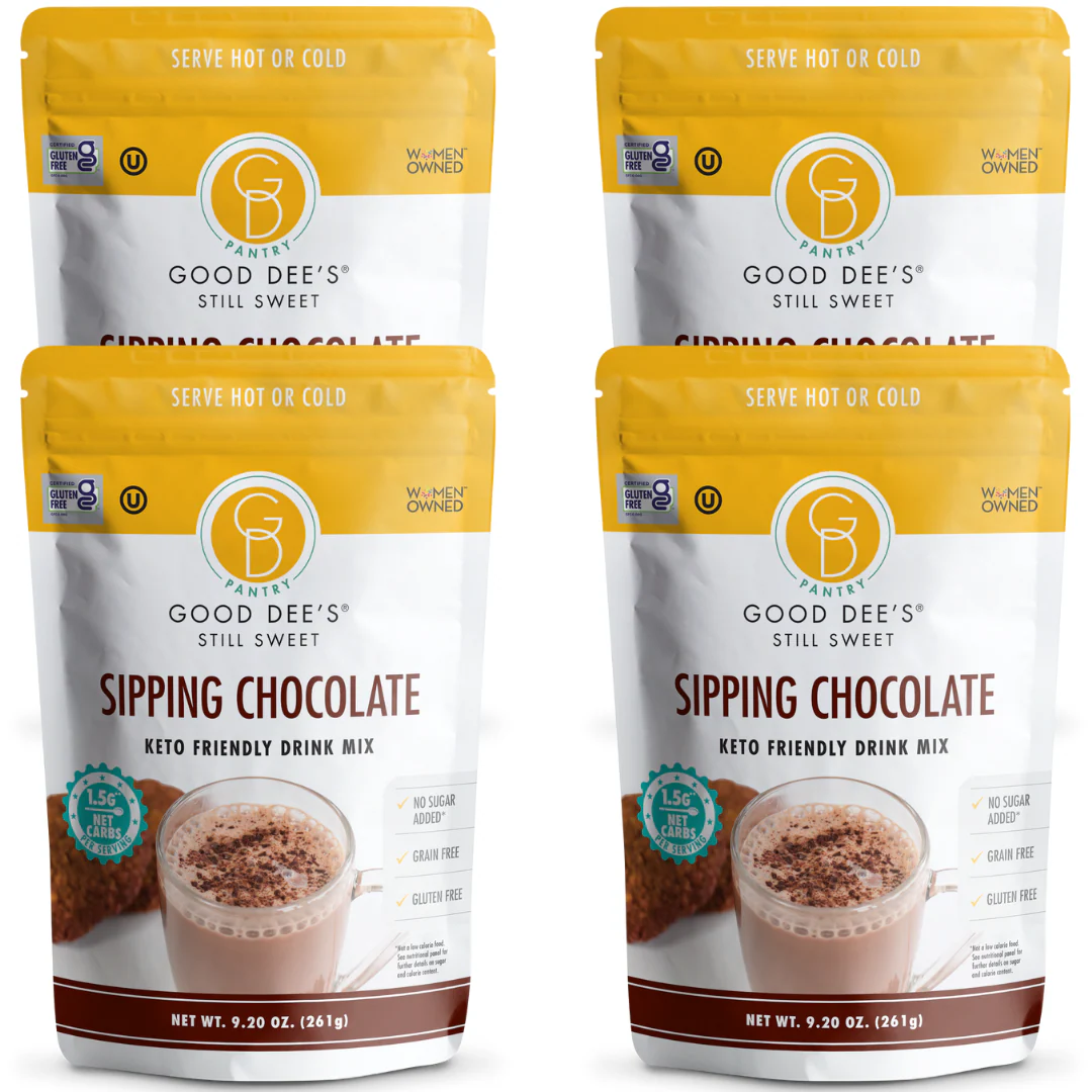 Good Dee's Sipping Chocolate Low Carb Drink Mix - Vegan, No Sugar Added*, Soy Free and Gluten Free - Image 9
