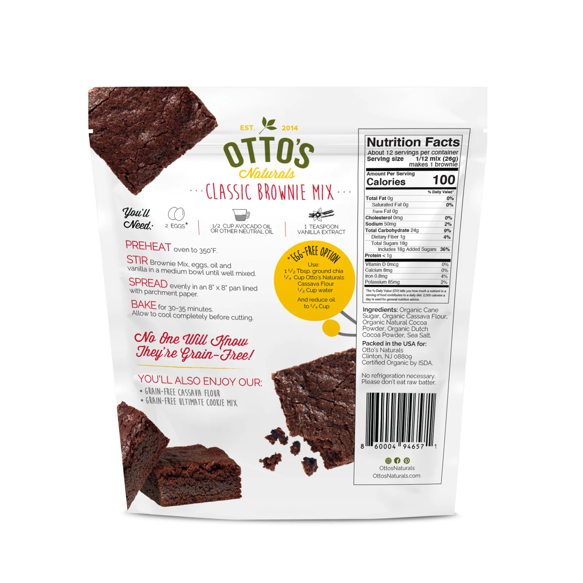 Grain-Free Classic Brownie Mix - Image 6