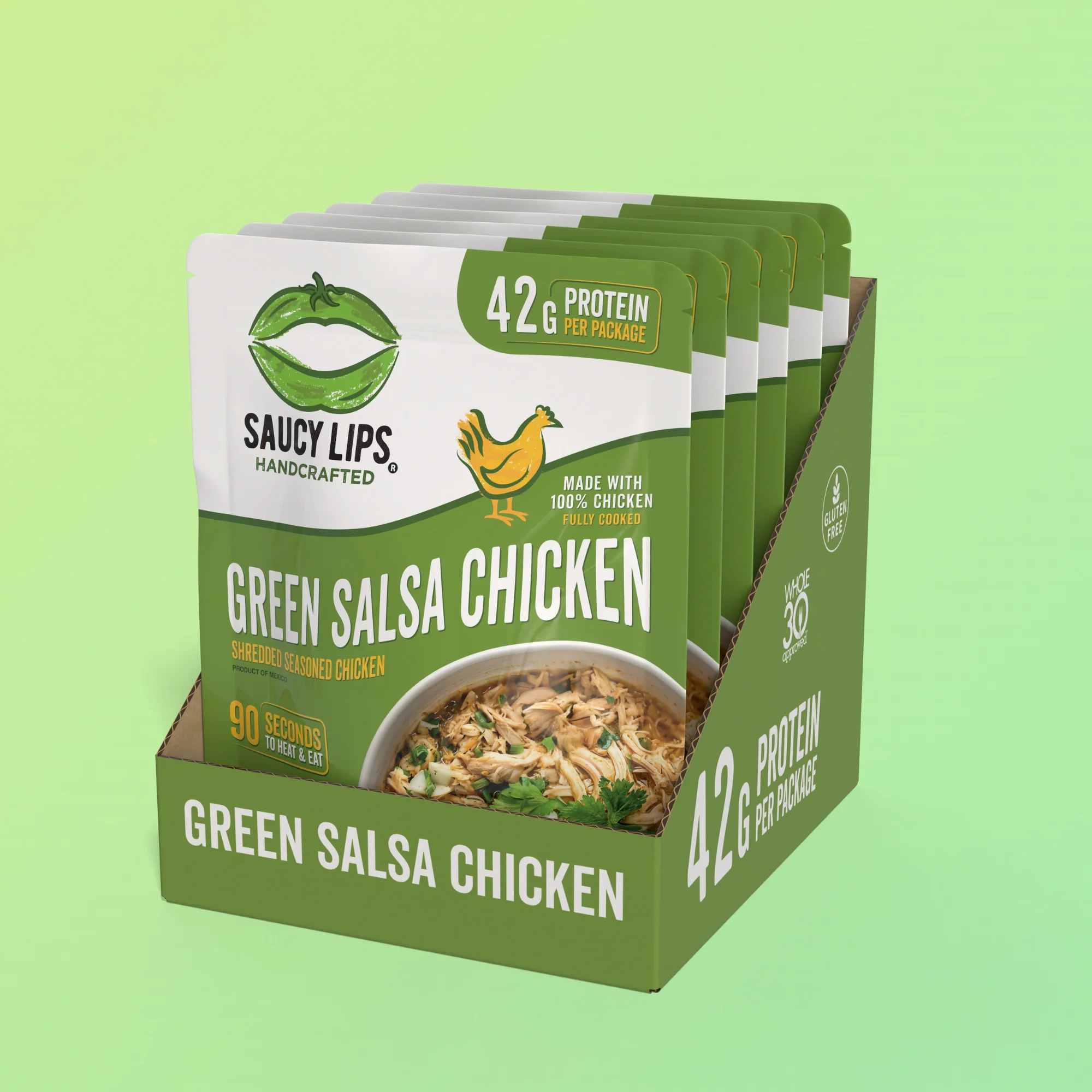 Green Salsa Chicken – 42g Protein | Ready in 90 Seconds - Image 3