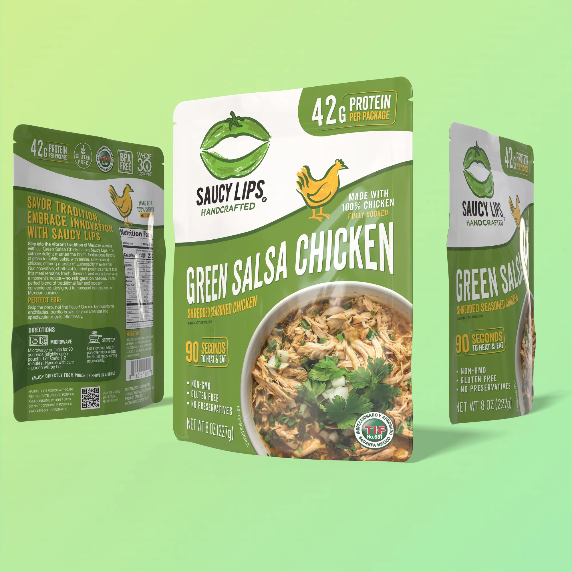 Green Salsa Chicken – 42g Protein | Ready in 90 Seconds - Image 7