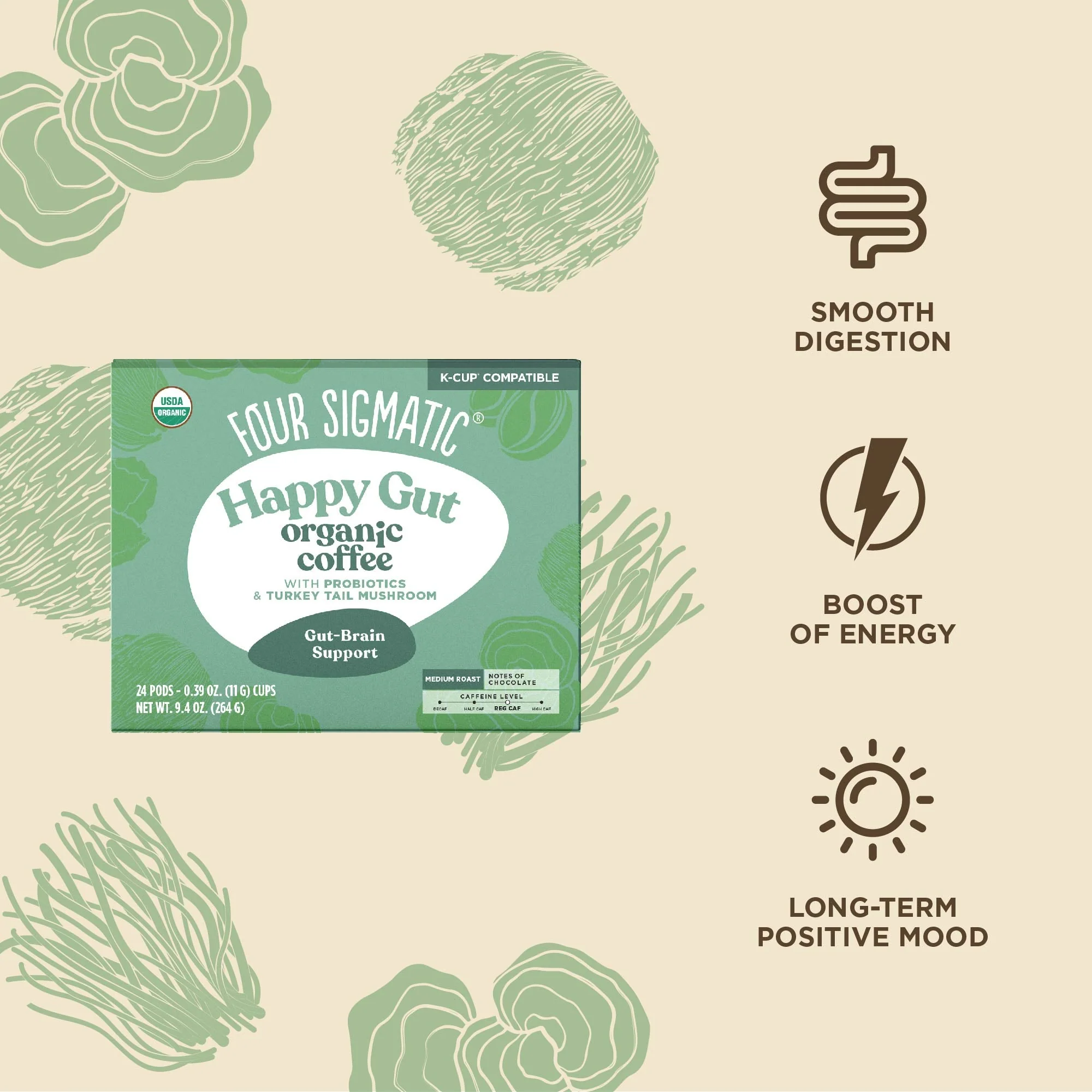 Gut Health Coffee Pods (24ct) - Image 8