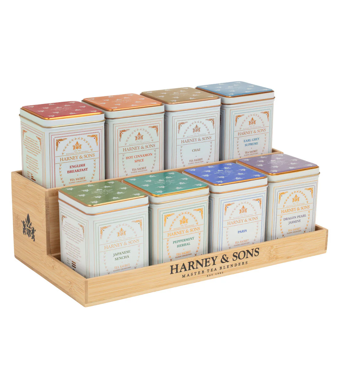 Harney & Sons Bamboo Display Rack – 8 HT, Classic or 8 oz tins - Image 2
