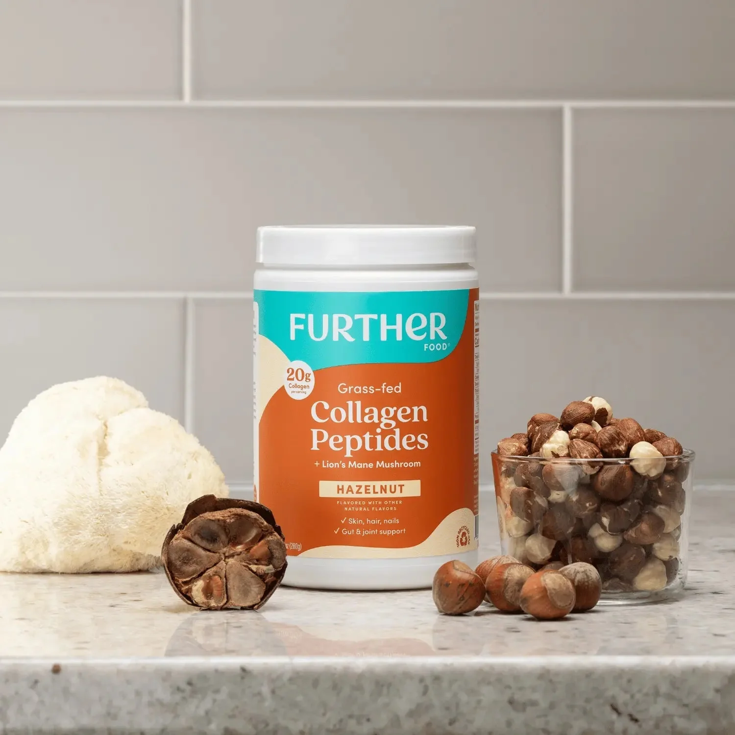 Hazelnut Collagen Peptides Powder - Image 2