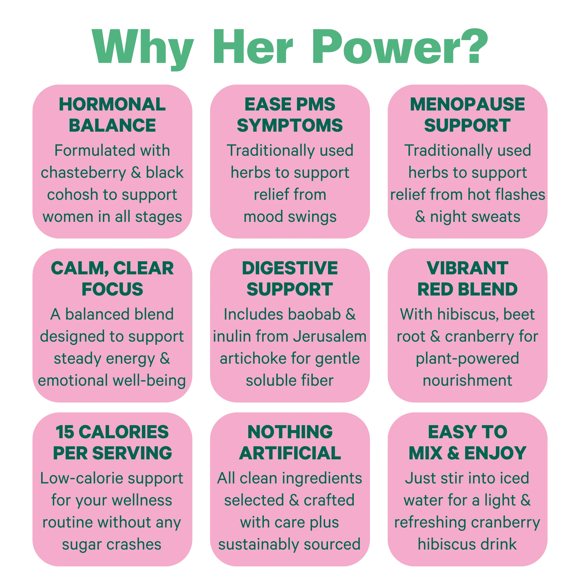 Her Power Superfood Drink Mix - Image 4
