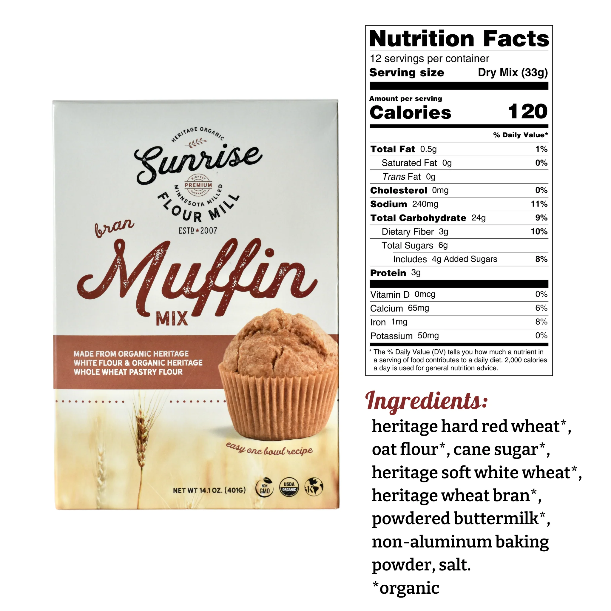 Heritage Bran Muffin Mix (4 Pack) - Image 5