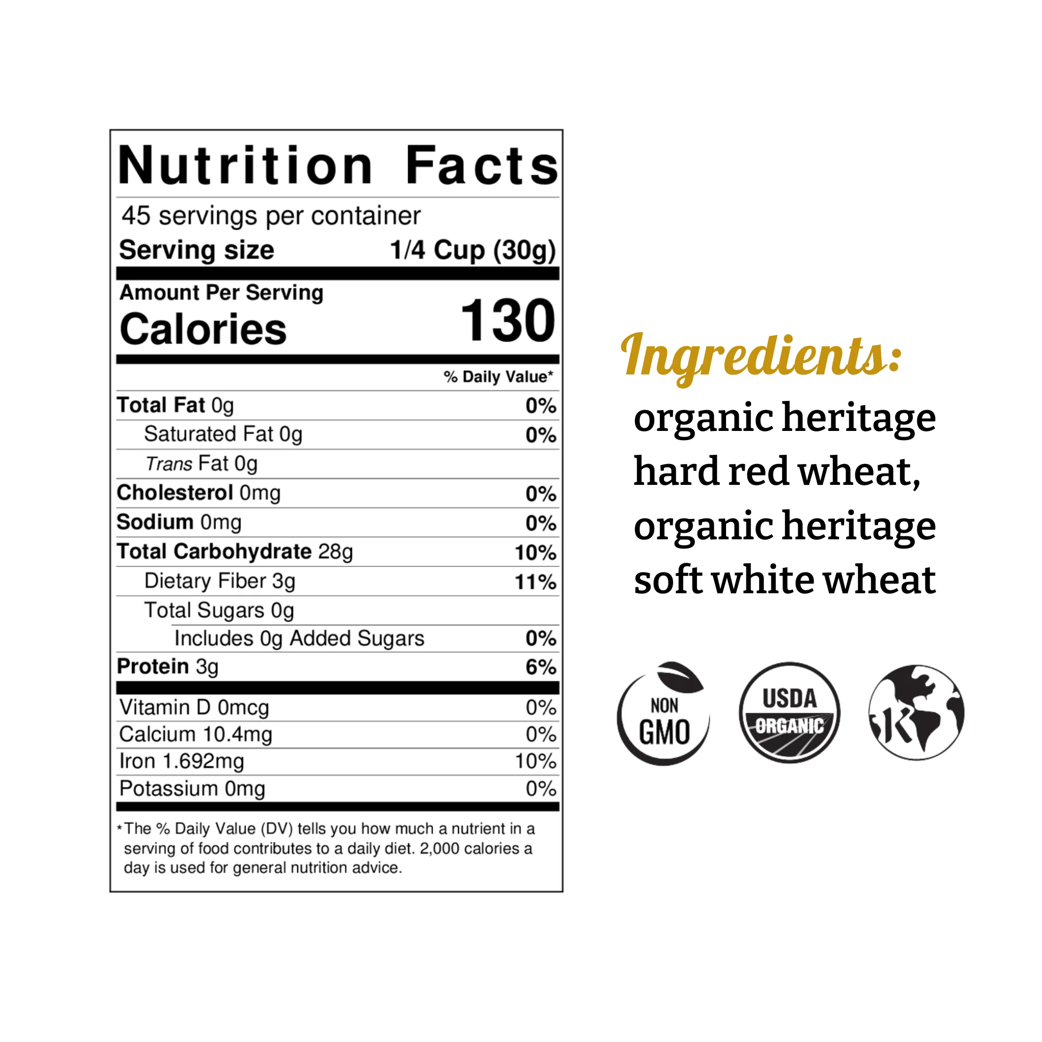 Heritage Bread Blend Flour - Image 2