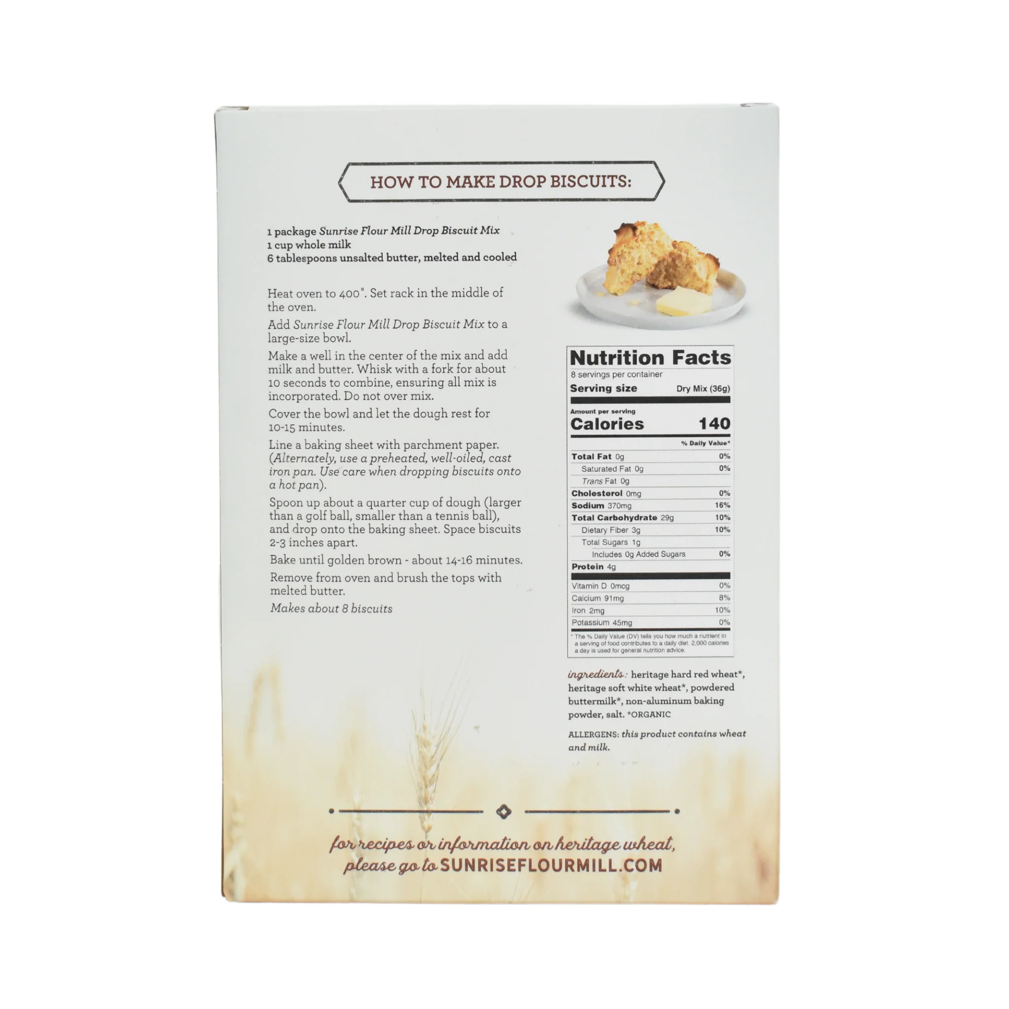 Heritage Drop Biscuit Mix - Image 3