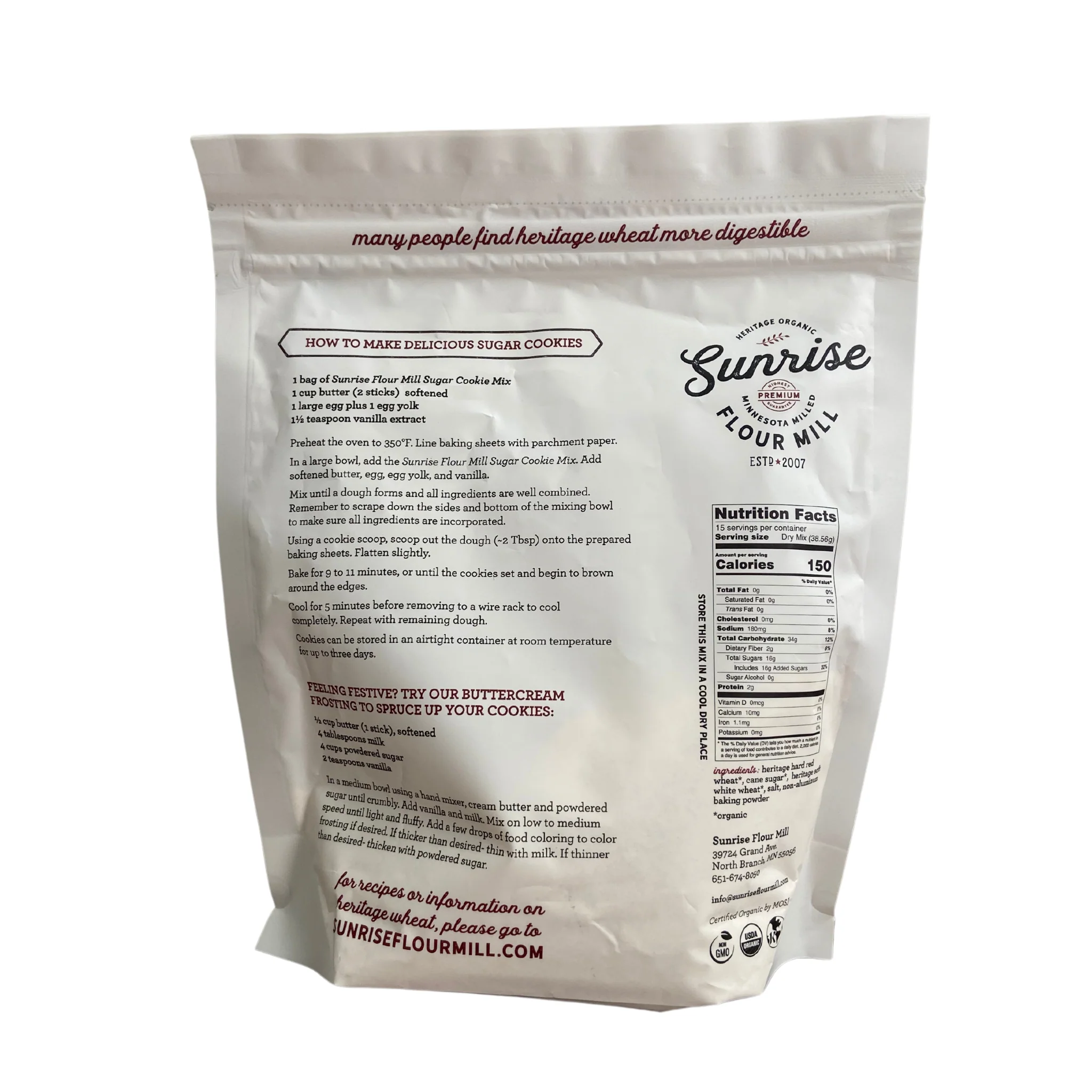 Heritage Sugar Cookie Mix - Image 3
