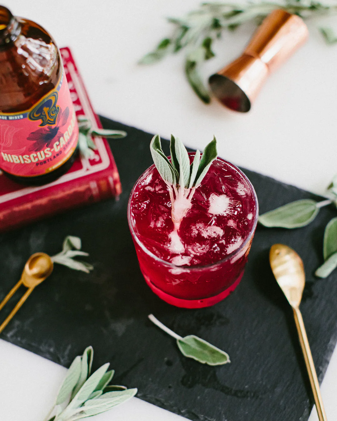 Hibiscus Cardamom Syrup two-pack - Image 3